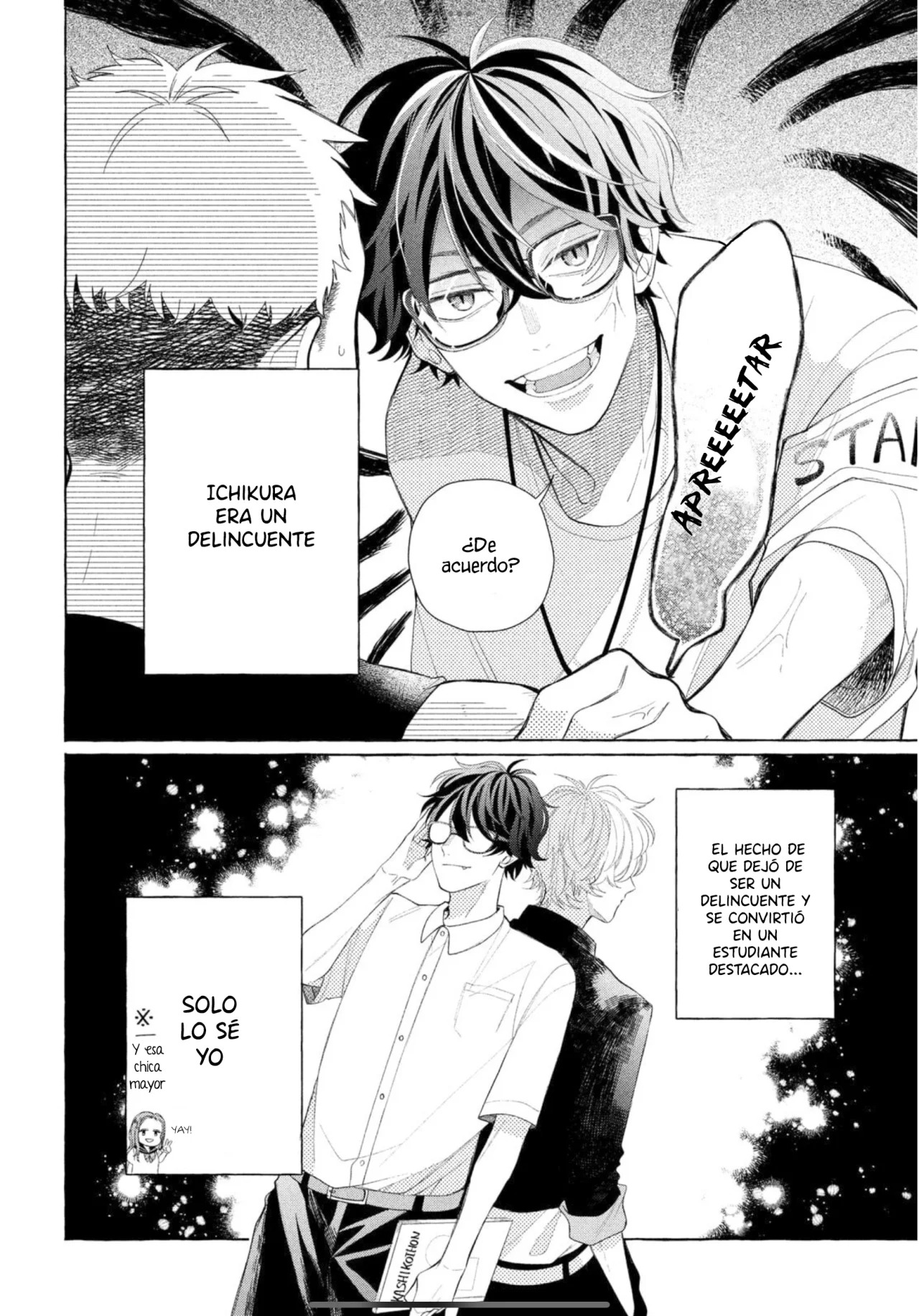 Megane, Tokidoki, Yankee-kun Capitulo 9: Festival de verano de los Yankees página 9
