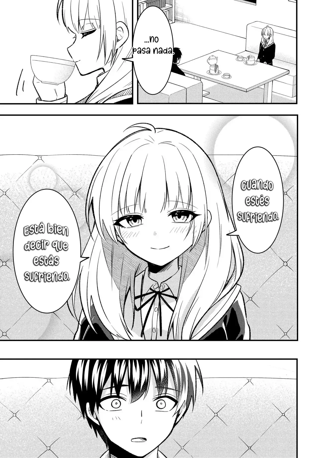 Un cambio en mi vida: Tras ser engañado y acusado falsamente de un delito, la chica más hermosa de la escuela se vuelve cercana a mí Capitulo 10.2 página 12