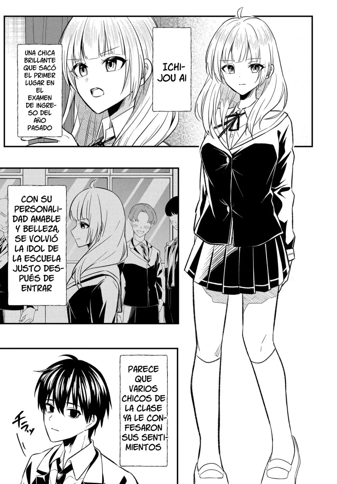 Un cambio en mi vida: Tras ser engañado y acusado falsamente de un delito, la chica más hermosa de la escuela se vuelve cercana a mí Capitulo 2 página 7
