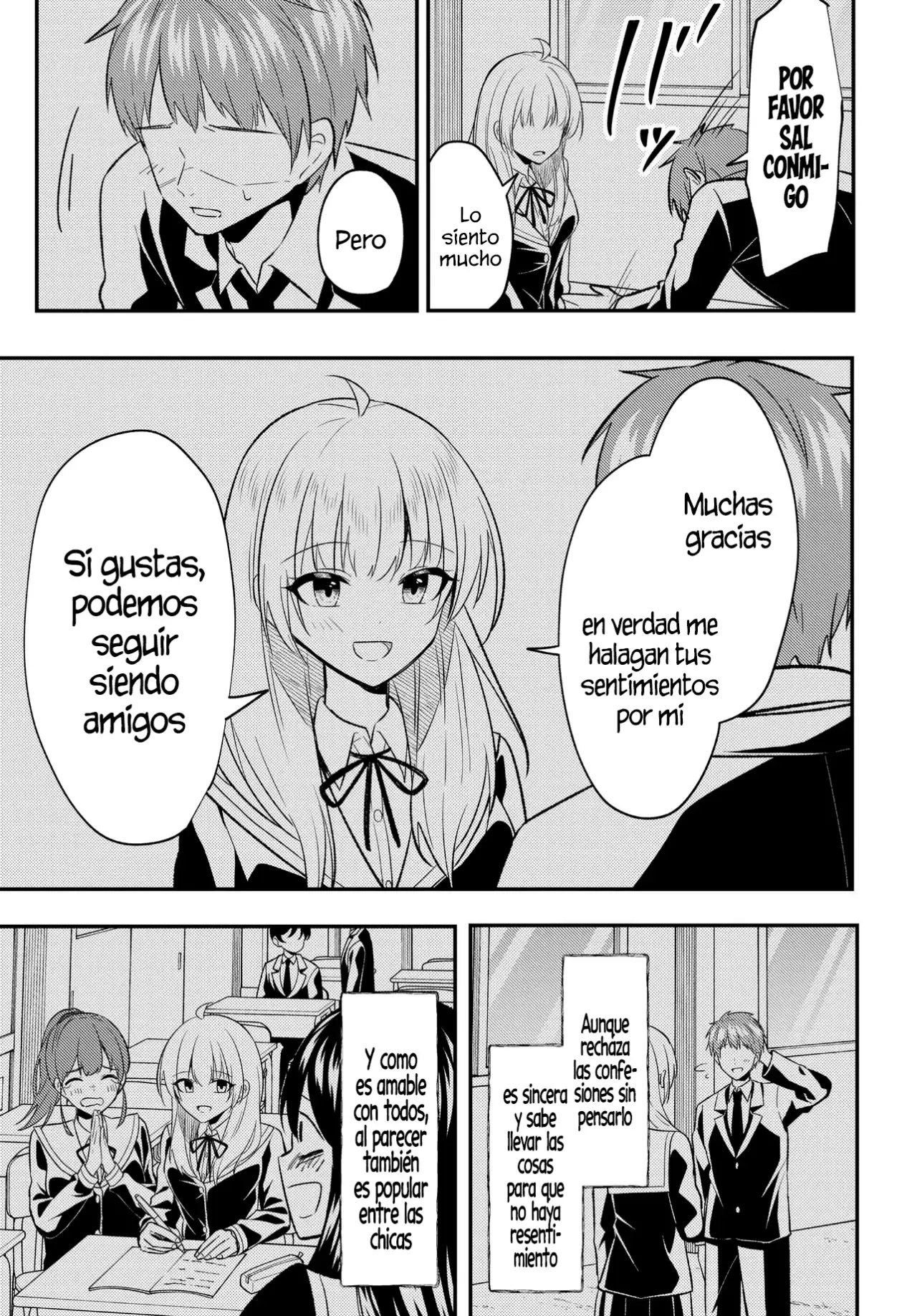 Un cambio en mi vida: Tras ser engañado y acusado falsamente de un delito, la chica más hermosa de la escuela se vuelve cercana a mí Capitulo 7.1 página 8