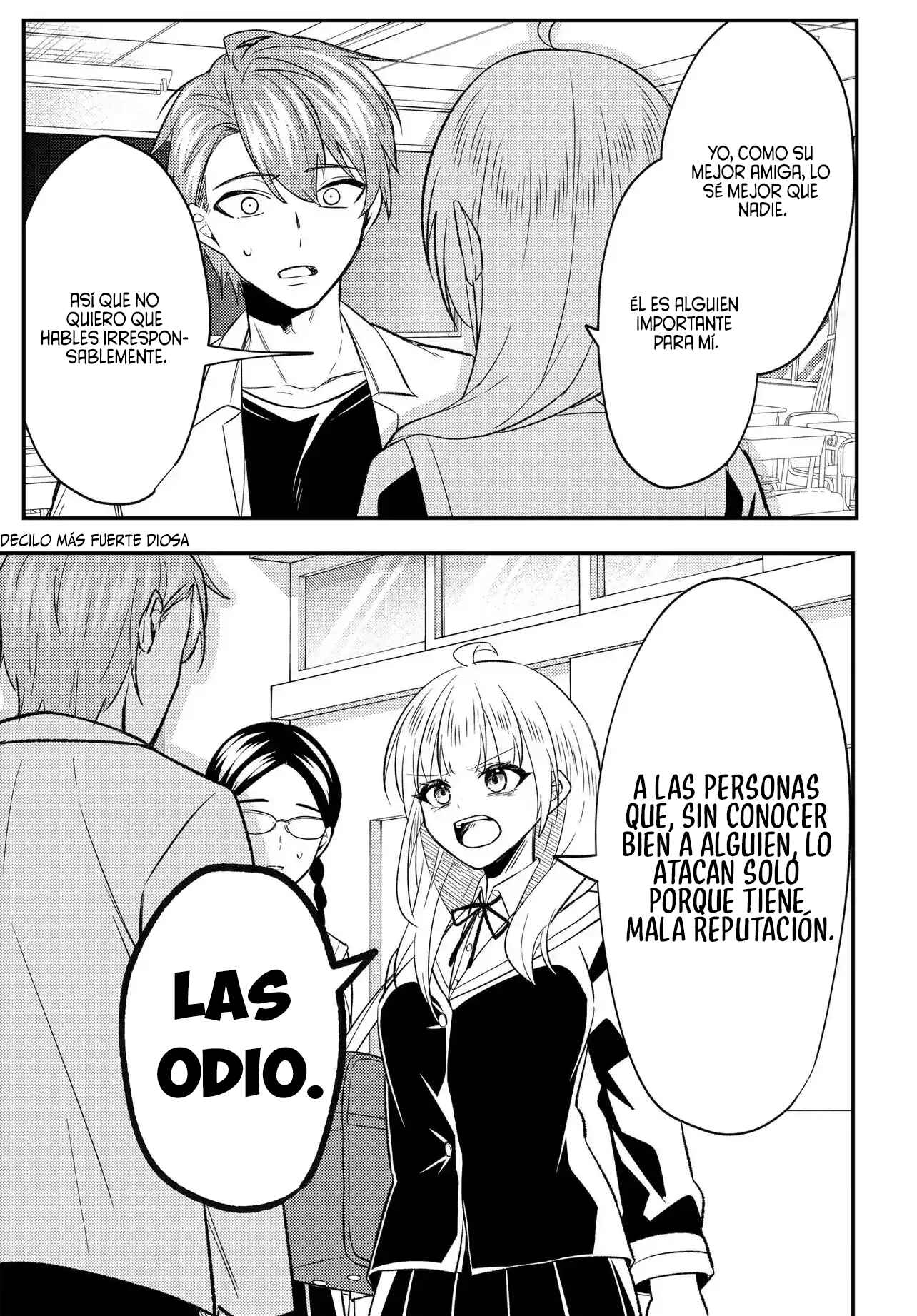 Un cambio en mi vida: Tras ser engañado y acusado falsamente de un delito, la chica más hermosa de la escuela se vuelve cercana a mí Capitulo 8.2 página 12