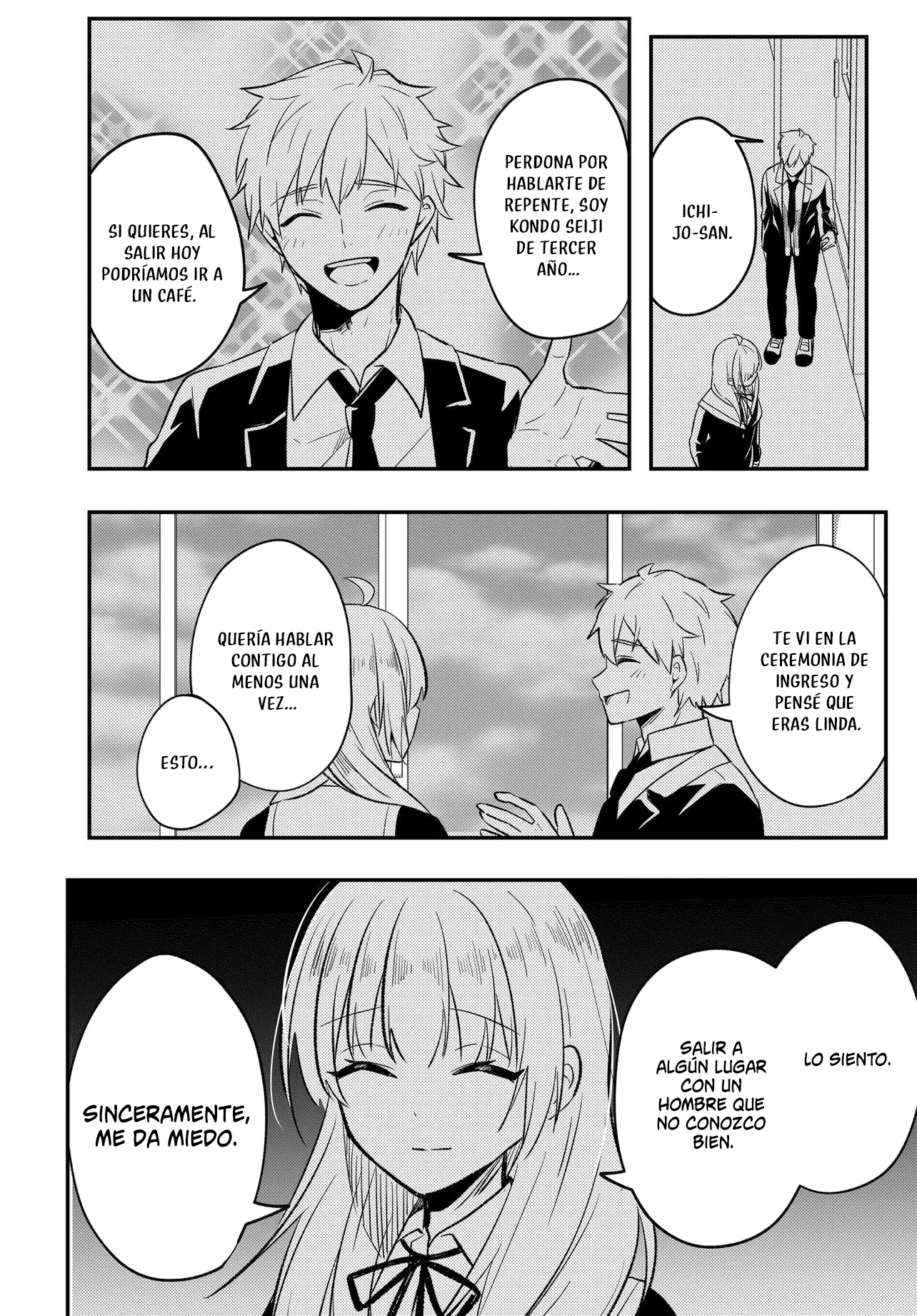 Un cambio en mi vida: Tras ser engañado y acusado falsamente de un delito, la chica más hermosa de la escuela se vuelve cercana a mí Capitulo 8.3 página 12