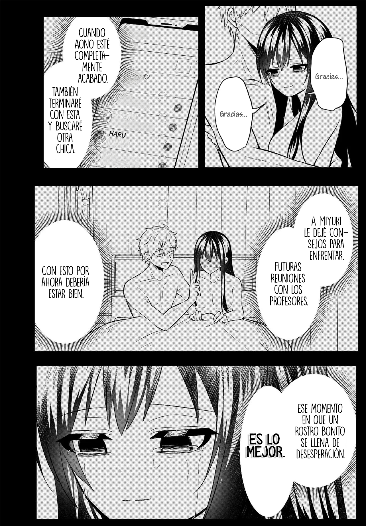 Un cambio en mi vida: Tras ser engañado y acusado falsamente de un delito, la chica más hermosa de la escuela se vuelve cercana a mí Capitulo 8.3 página 8