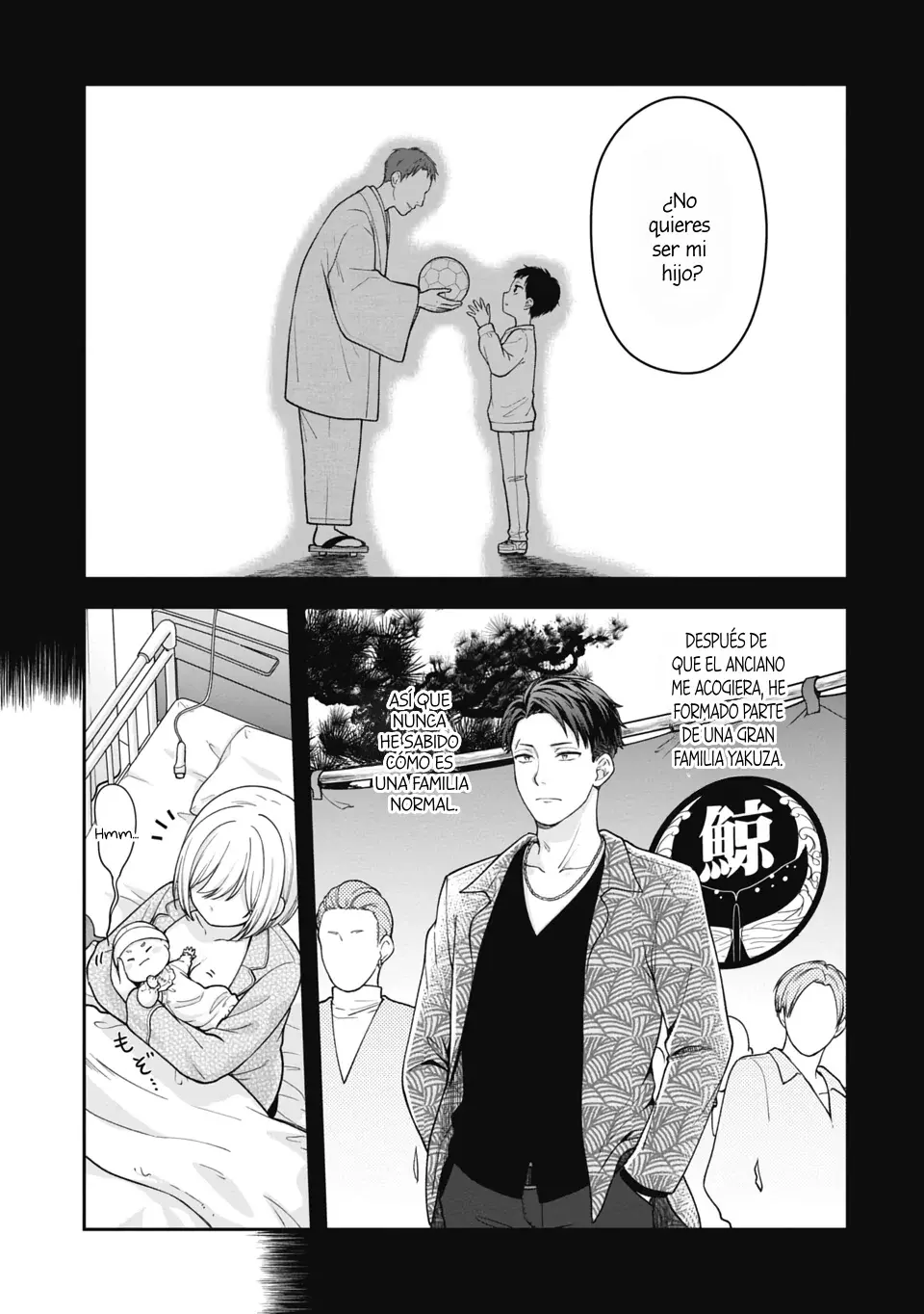 Gokumama ~La historia de cómo yo, que era un yakuza, me convertí en mamá~ Capitulo 1 página 32