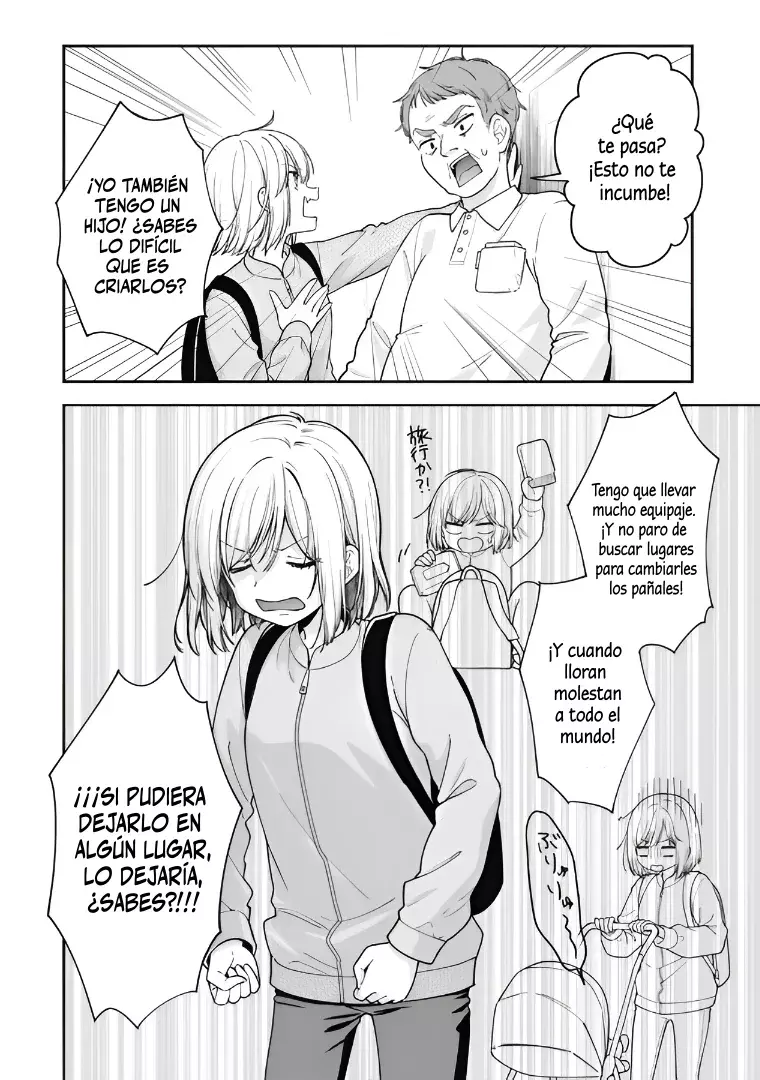 Gokumama ~La historia de cómo yo, que era un yakuza, me convertí en mamá~ Capitulo 3 página 26