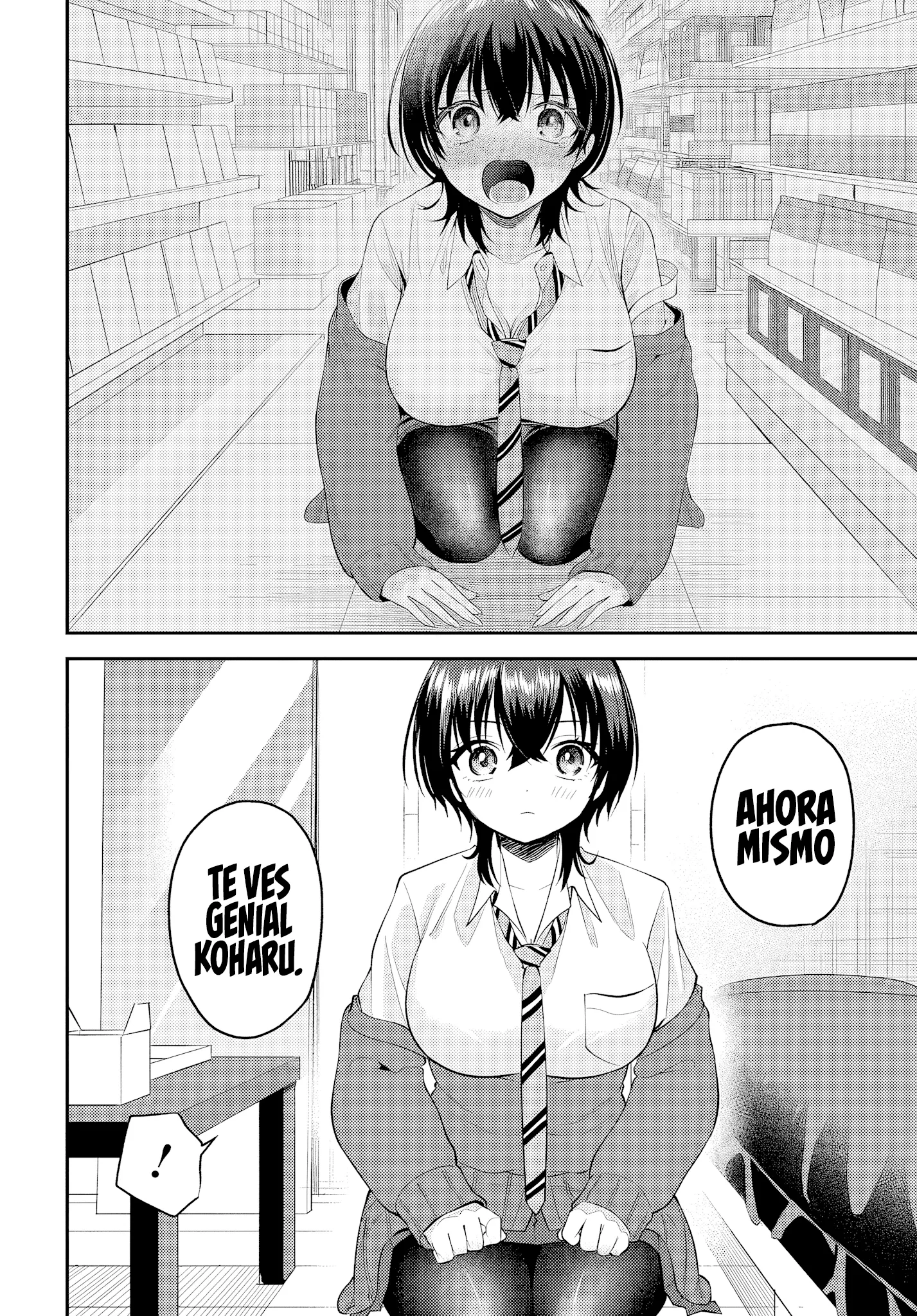 Yo, del que dicen que “si le pides, te deja hacerlo”, en un mundo donde los roles de castidad están invertidos Capitulo 10.1 página 11