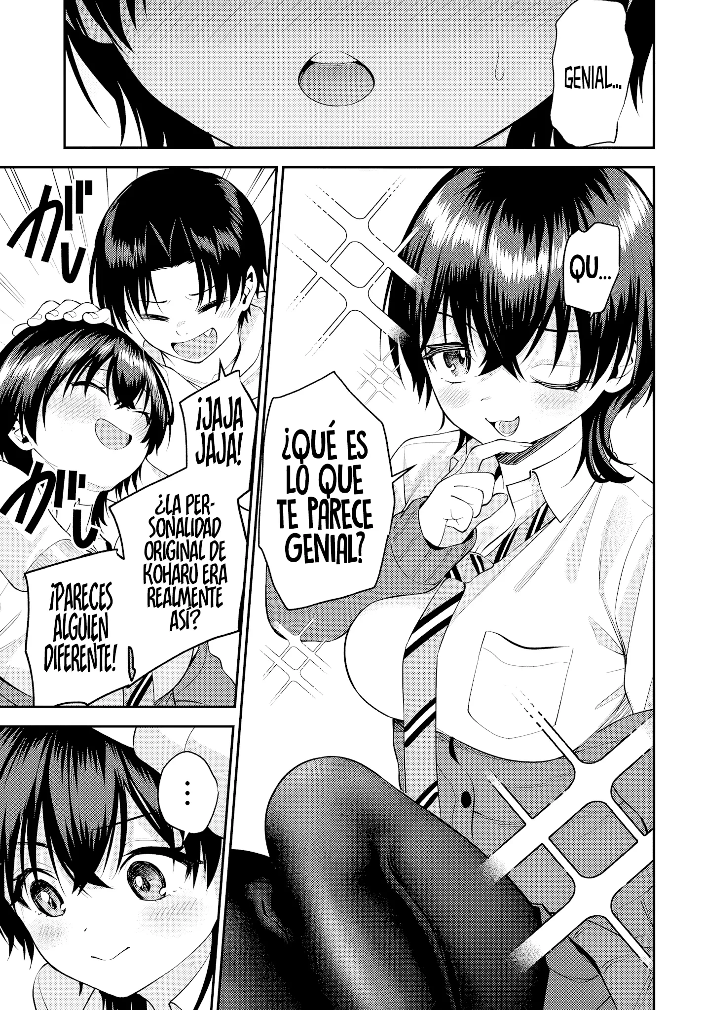 Yo, del que dicen que “si le pides, te deja hacerlo”, en un mundo donde los roles de castidad están invertidos Capitulo 10.1 página 12