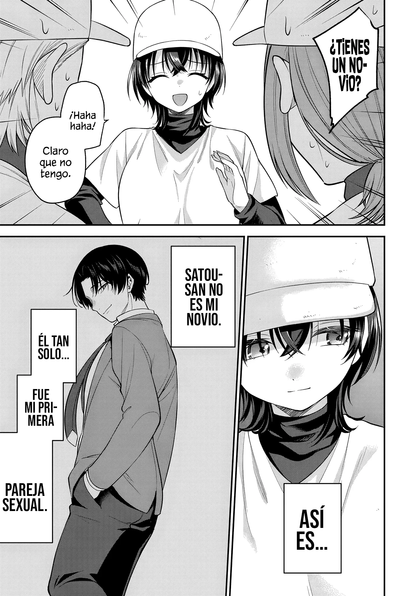 Yo, del que dicen que “si le pides, te deja hacerlo”, en un mundo donde los roles de castidad están invertidos Capitulo 11 página 8