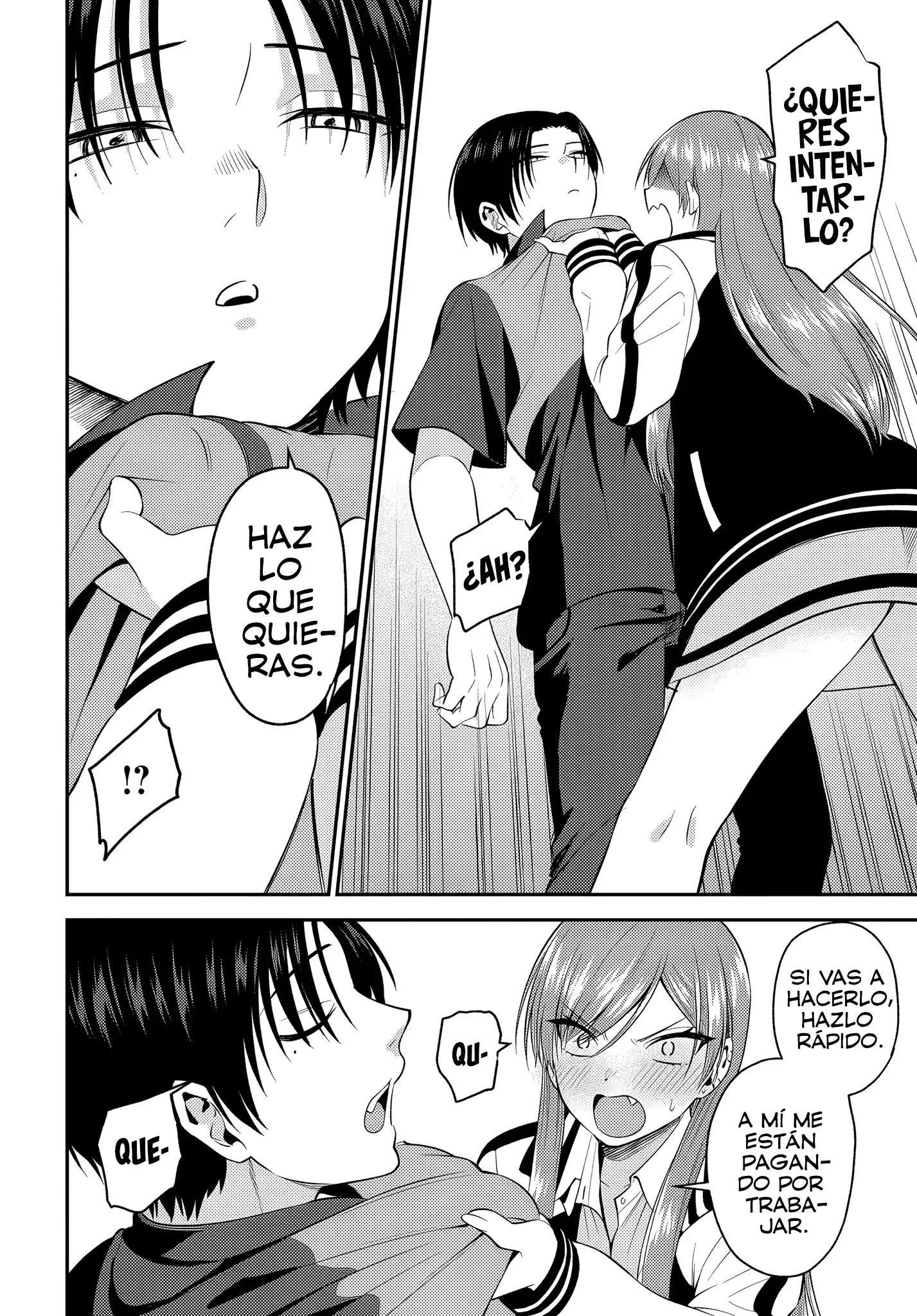 Yo, del que dicen que “si le pides, te deja hacerlo”, en un mundo donde los roles de castidad están invertidos Capitulo 12.2 página 11