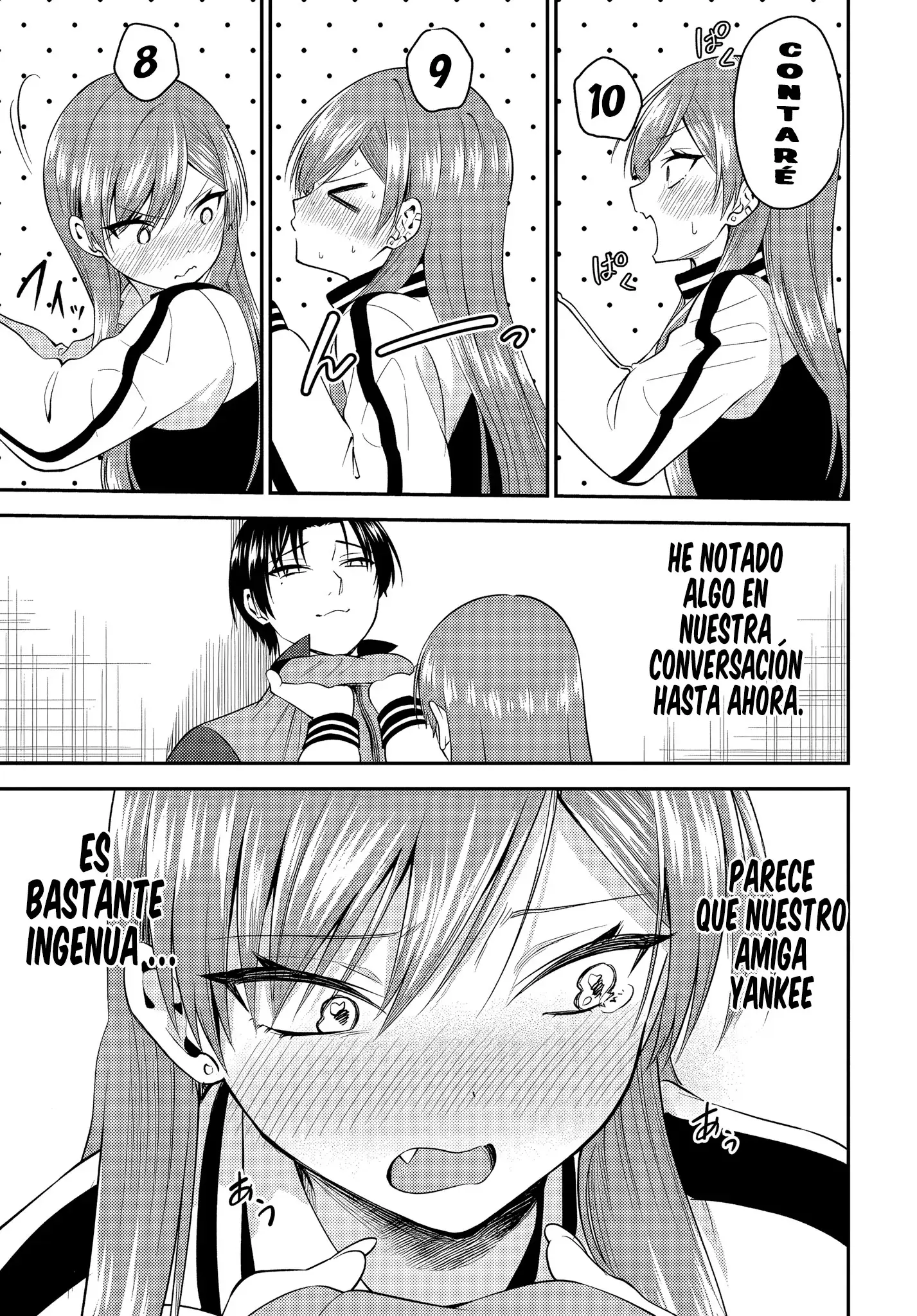 Yo, del que dicen que “si le pides, te deja hacerlo”, en un mundo donde los roles de castidad están invertidos Capitulo 12.2 página 12