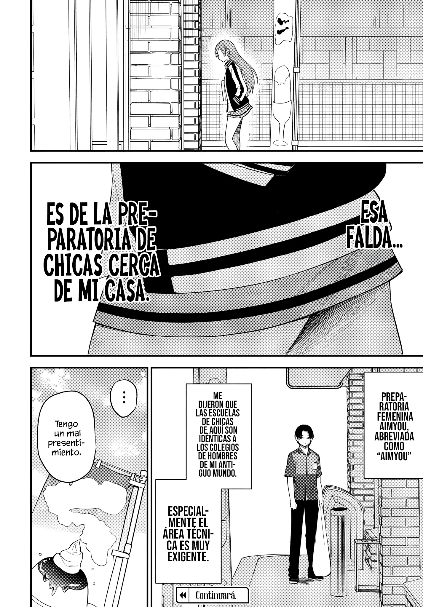 Yo, del que dicen que “si le pides, te deja hacerlo”, en un mundo donde los roles de castidad están invertidos Capitulo 12 página 15