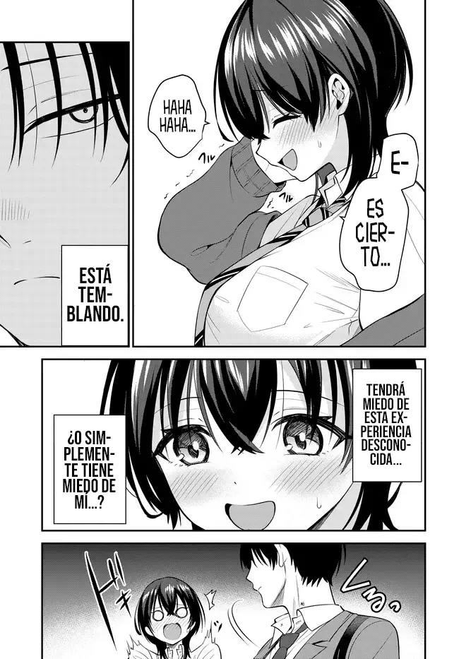 Yo, del que dicen que “si le pides, te deja hacerlo”, en un mundo donde los roles de castidad están invertidos Capitulo 2 página 11