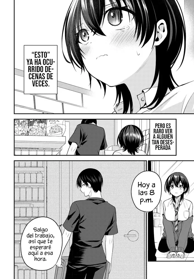 Yo, del que dicen que “si le pides, te deja hacerlo”, en un mundo donde los roles de castidad están invertidos Capitulo 2 página 4