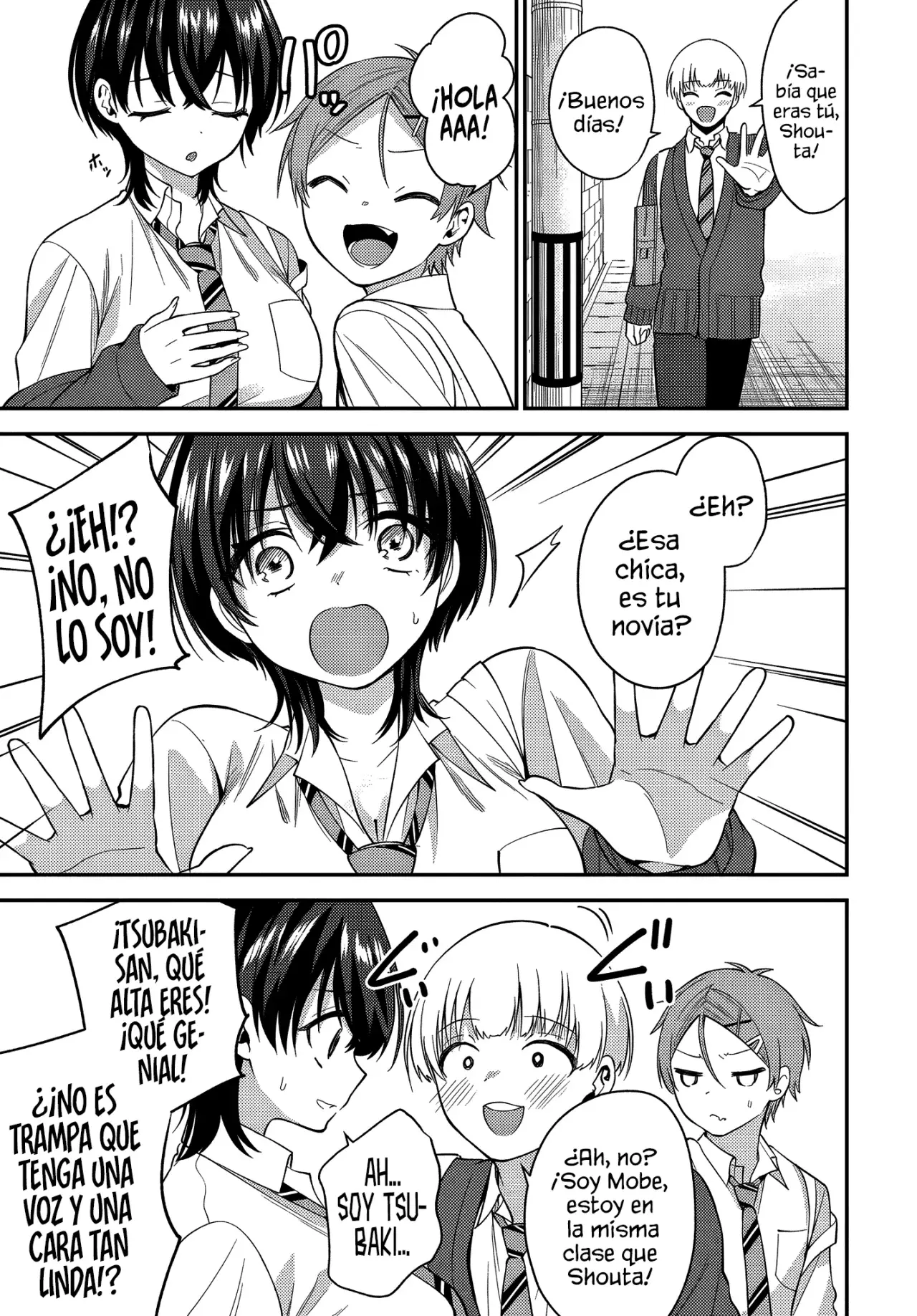 Yo, del que dicen que “si le pides, te deja hacerlo”, en un mundo donde los roles de castidad están invertidos Capitulo 4 página 9