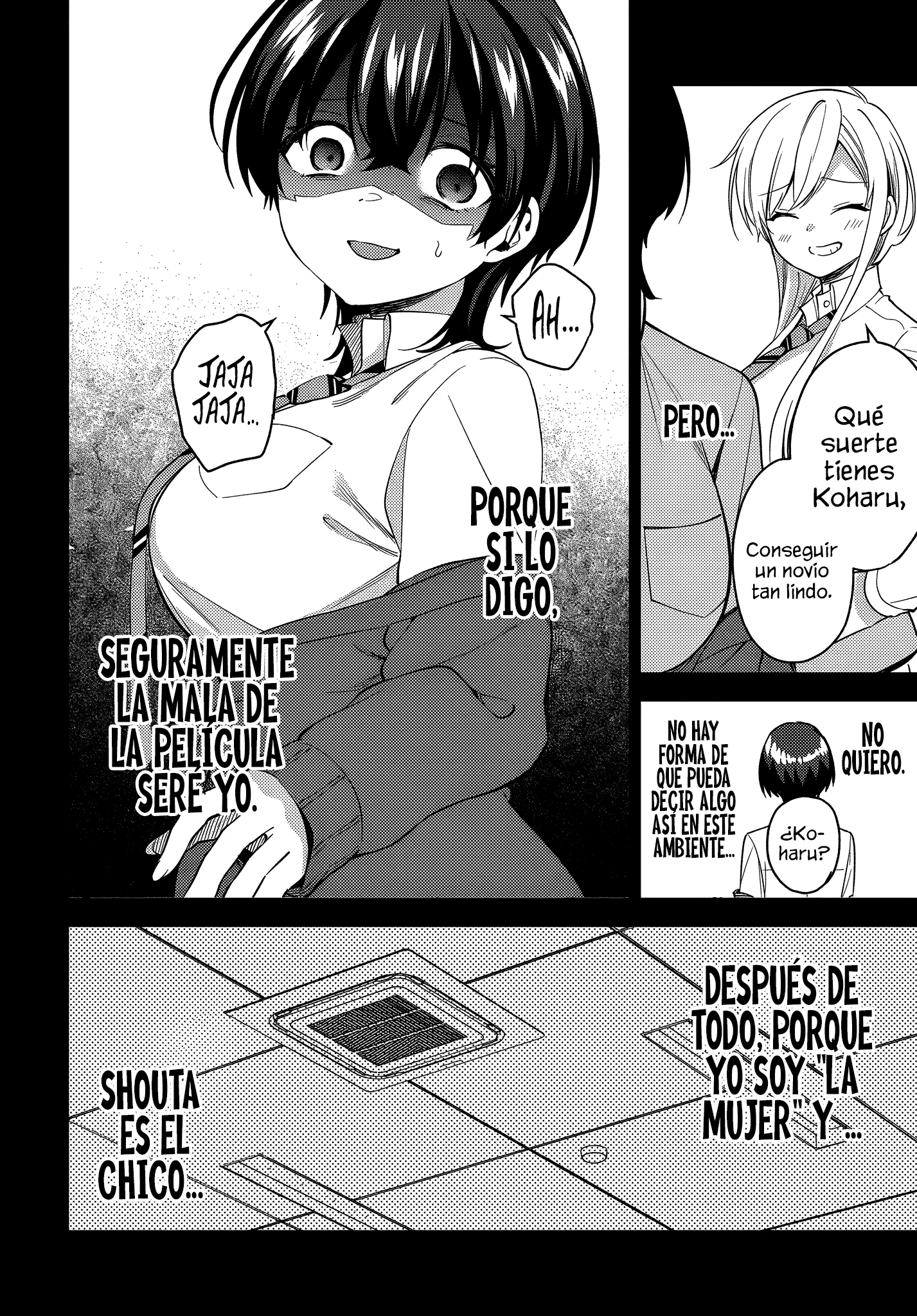 Yo, del que dicen que “si le pides, te deja hacerlo”, en un mundo donde los roles de castidad están invertidos Capitulo 5 página 19