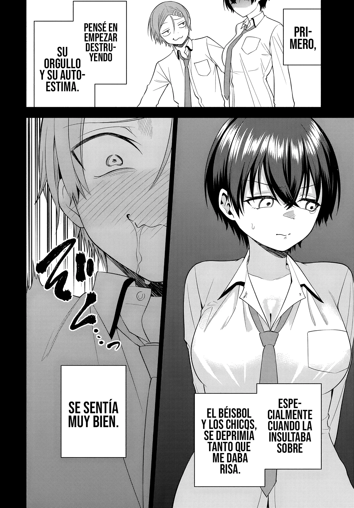 Yo, del que dicen que “si le pides, te deja hacerlo”, en un mundo donde los roles de castidad están invertidos Capitulo 9 página 9