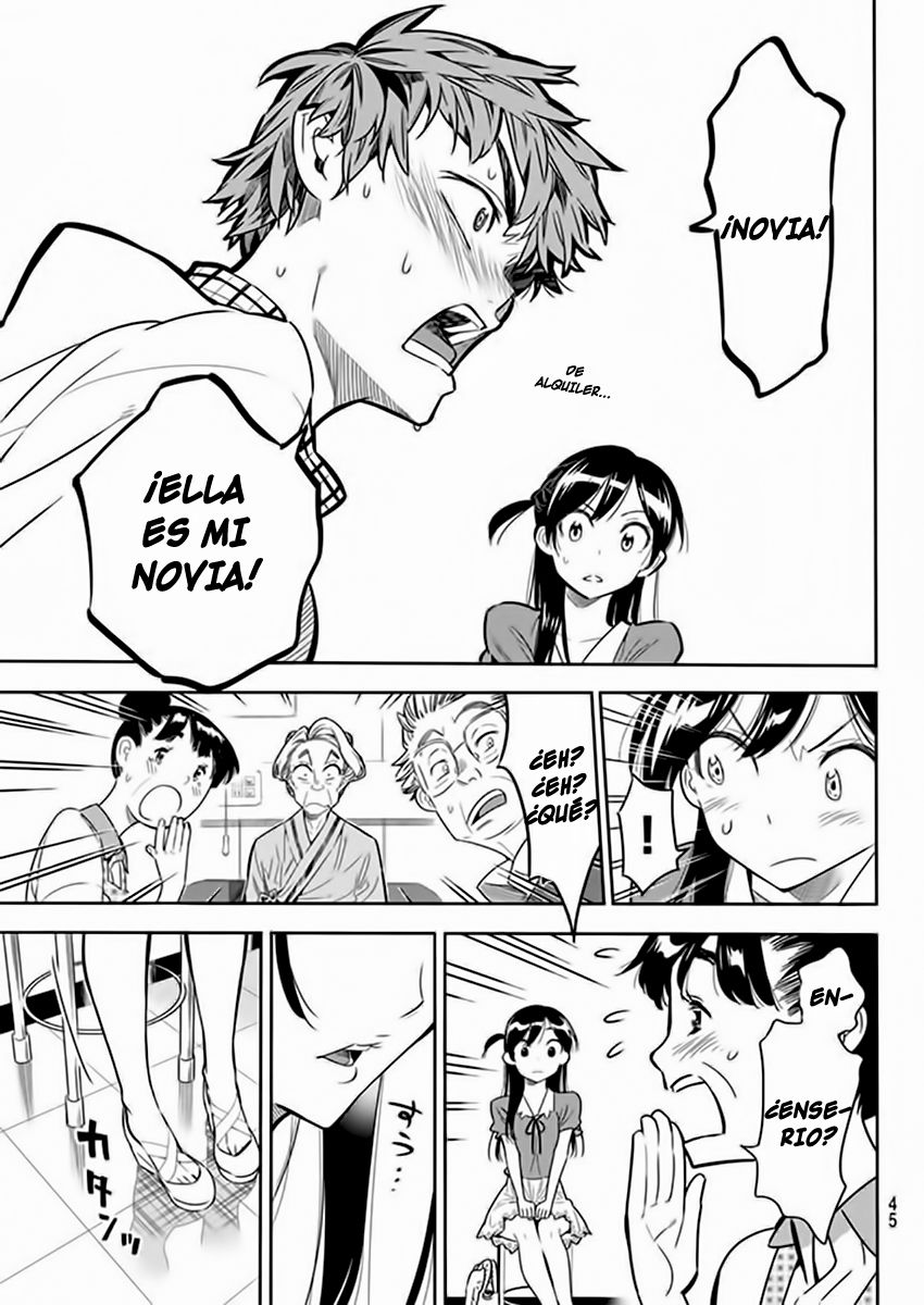 Kanojo, Okarishimasu Capitulo 1: Mi "novia", Chizuru Mizuhara. página 36