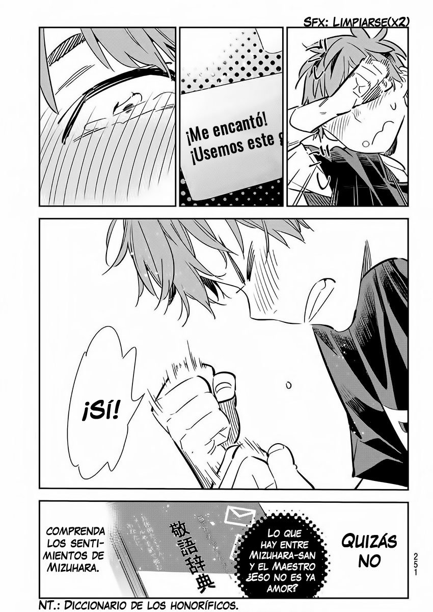 Kanojo, Okarishimasu Capitulo 116 página 19