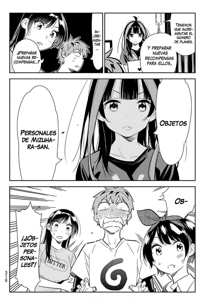 Kanojo, Okarishimasu Capitulo 119 página 14