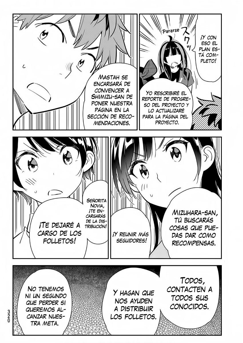 Kanojo, Okarishimasu Capitulo 119 página 18