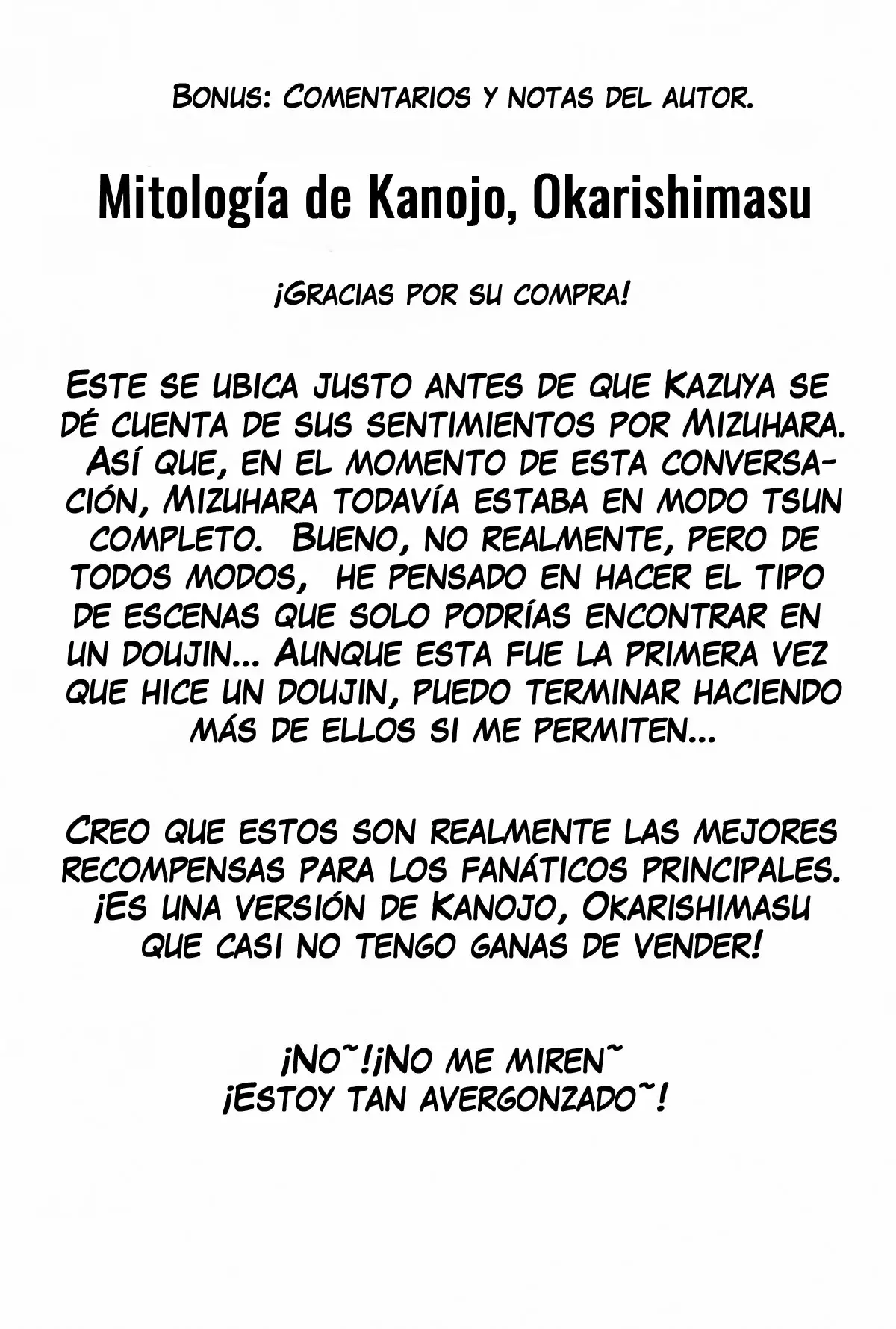 Kanojo, Okarishimasu Capitulo 120.5 página 14