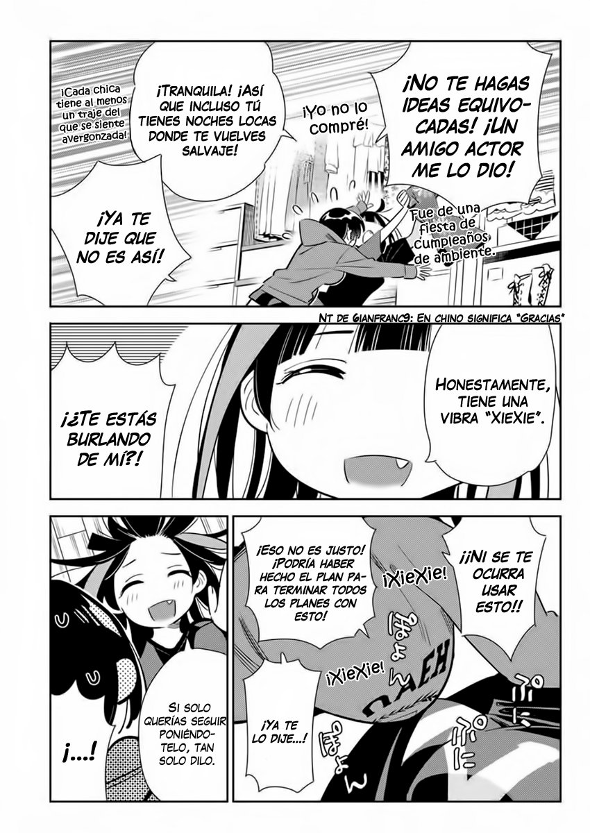 Kanojo, Okarishimasu Capitulo 121 página 9