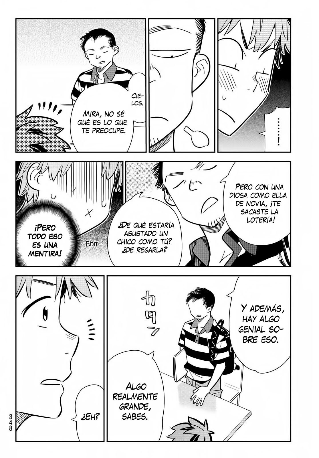 Kanojo, Okarishimasu Capitulo 128 página 10