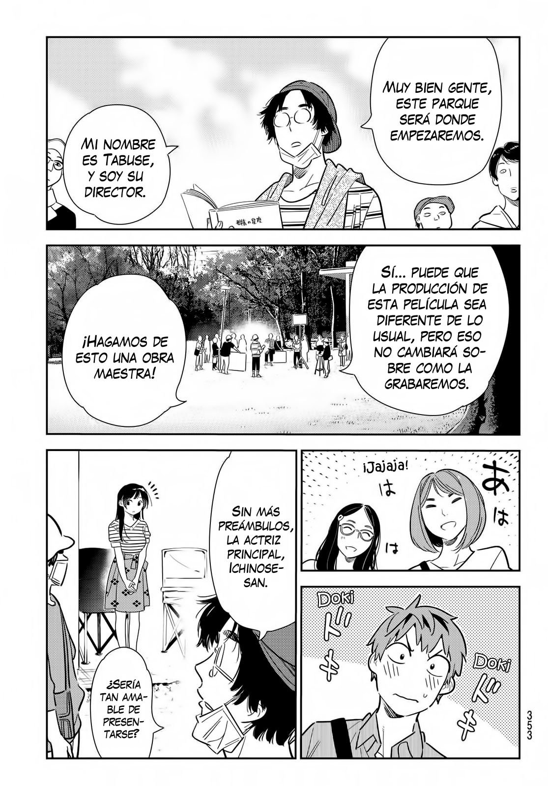 Kanojo, Okarishimasu Capitulo 128 página 15