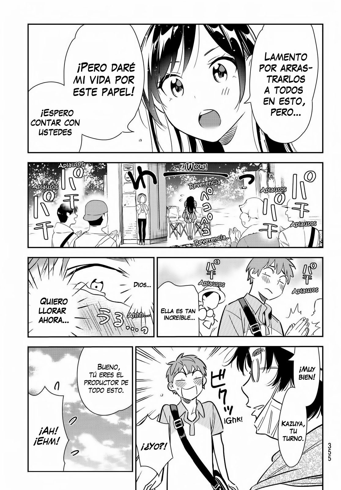 Kanojo, Okarishimasu Capitulo 128 página 17