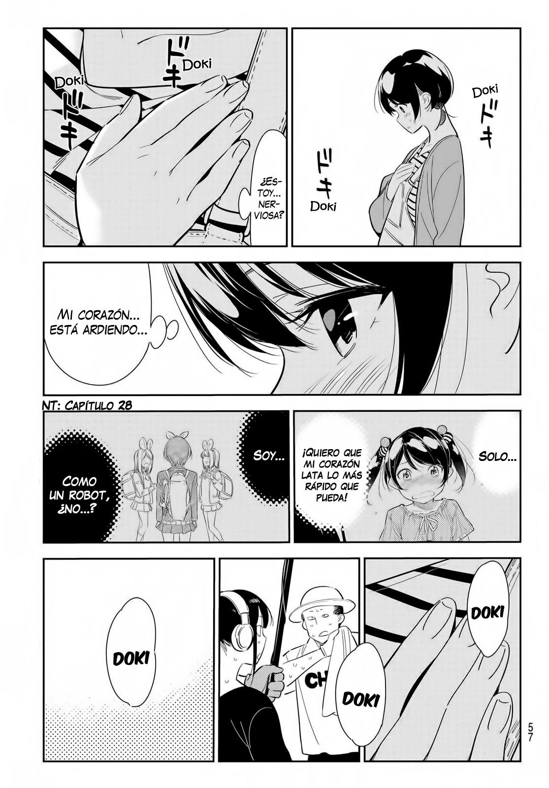 Kanojo, Okarishimasu Capitulo 129 página 19