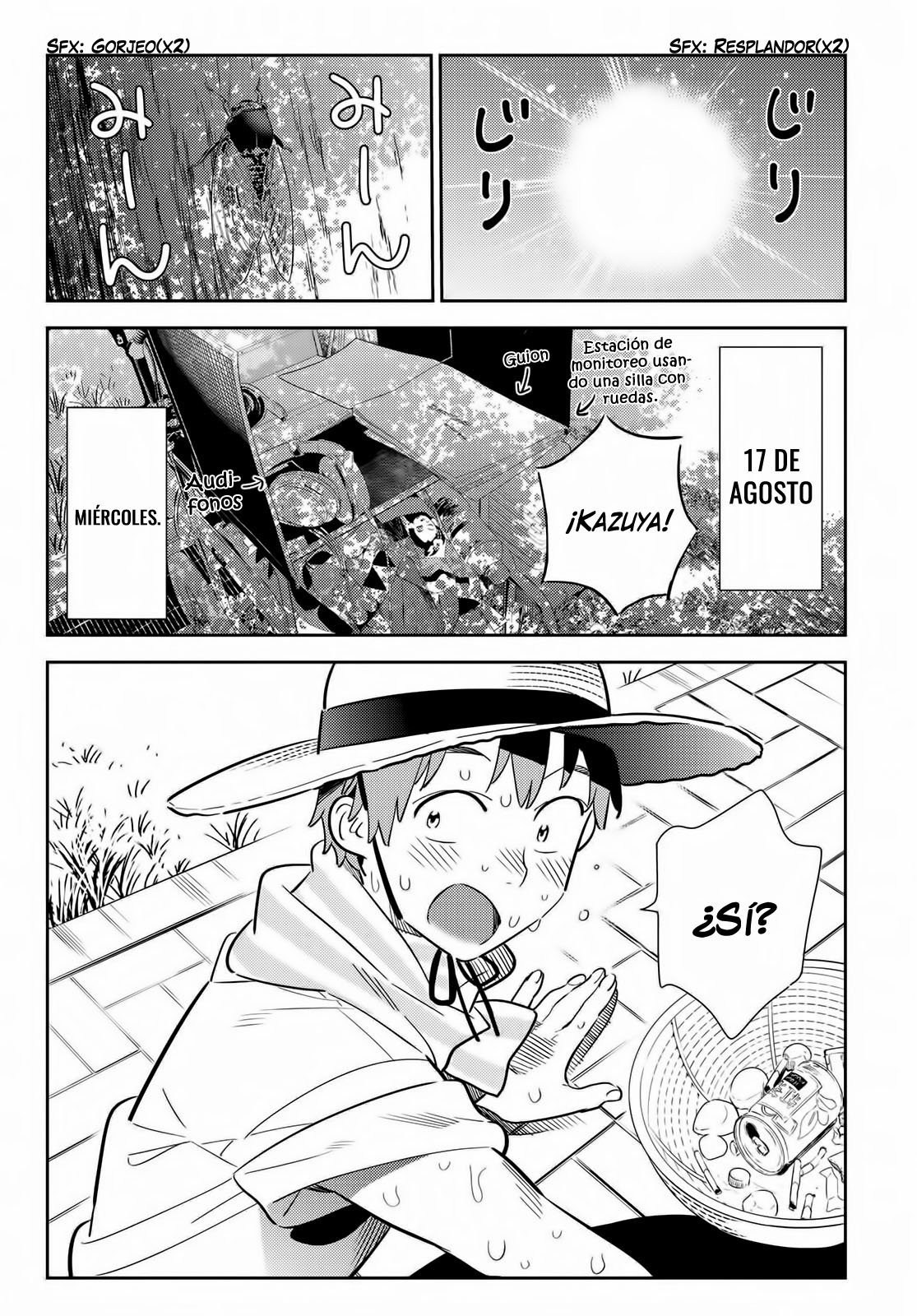 Kanojo, Okarishimasu Capitulo 129 página 3