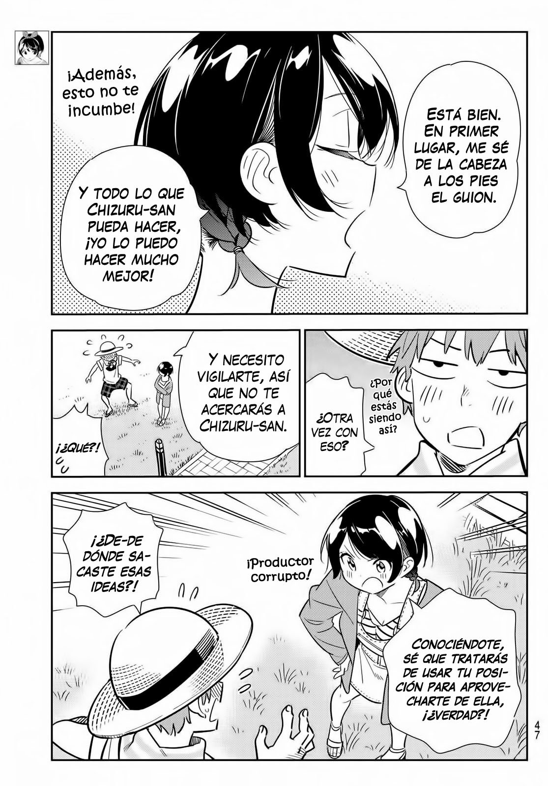 Kanojo, Okarishimasu Capitulo 129 página 8