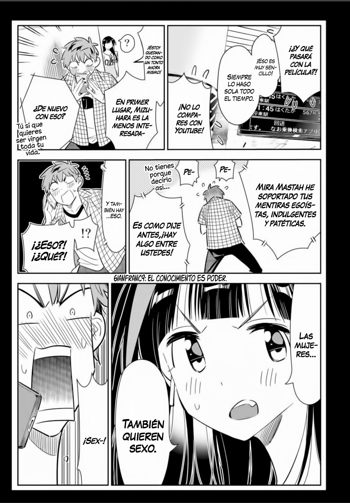 Kanojo, Okarishimasu Capitulo 133 página 7