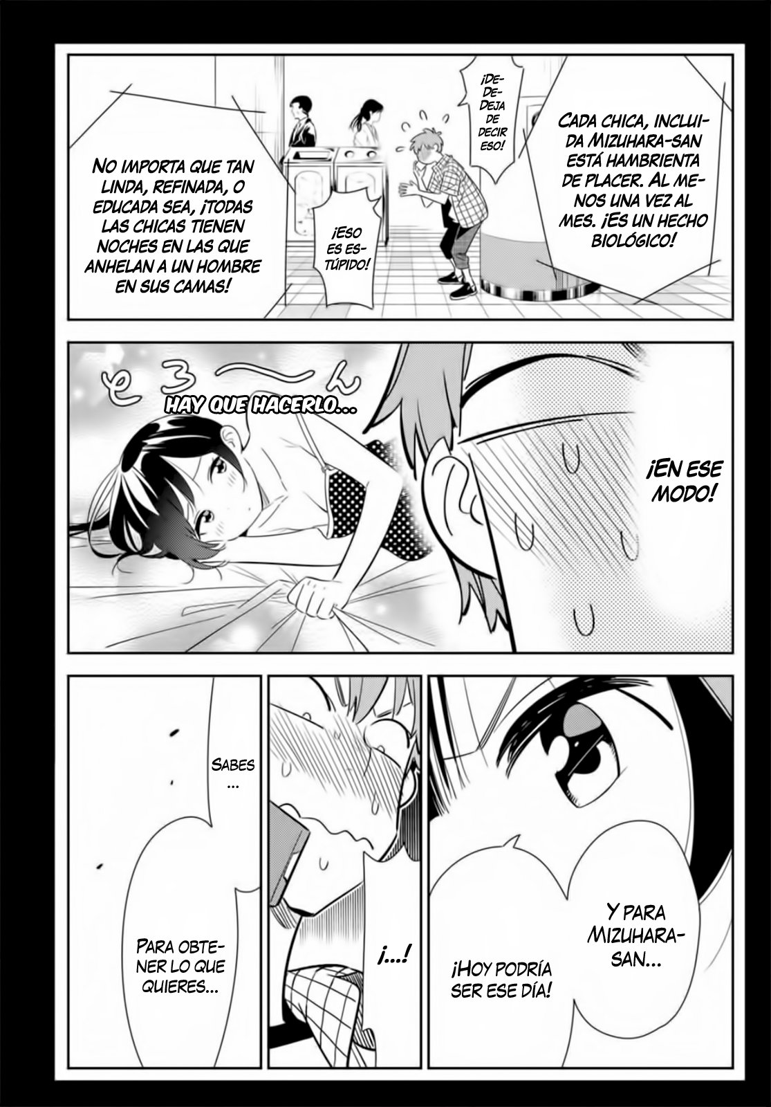 Kanojo, Okarishimasu Capitulo 133 página 8