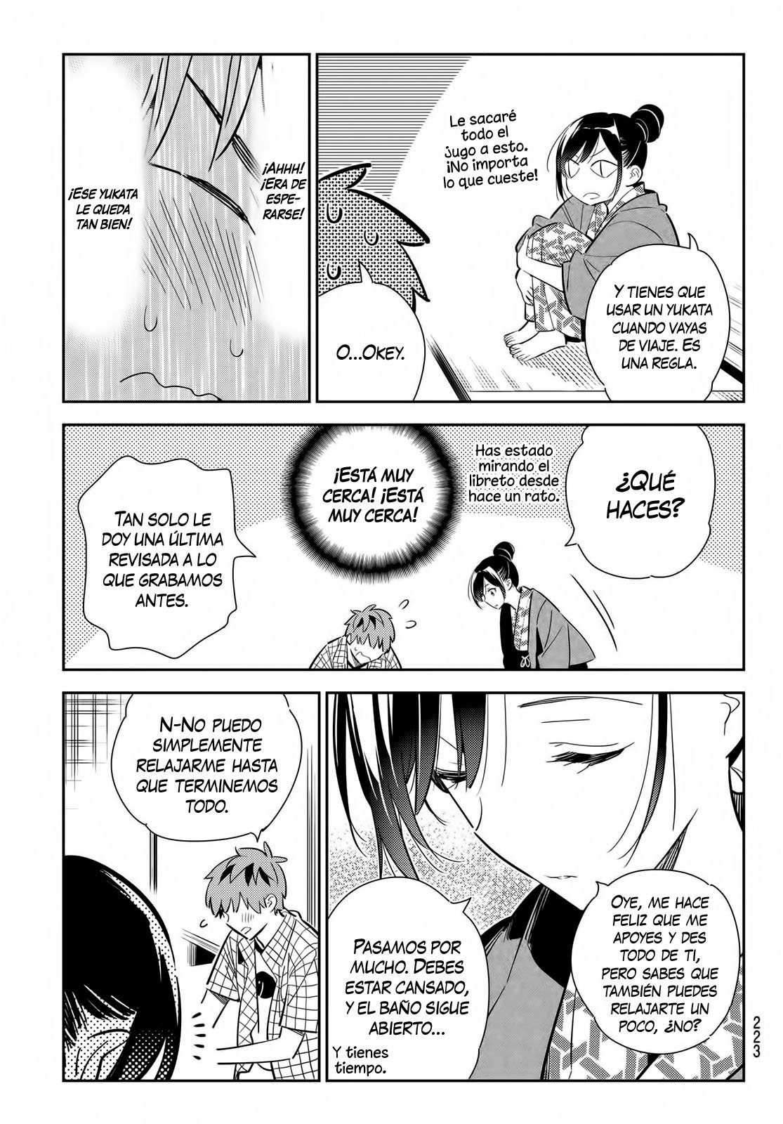 Kanojo, Okarishimasu Capitulo 135 página 17