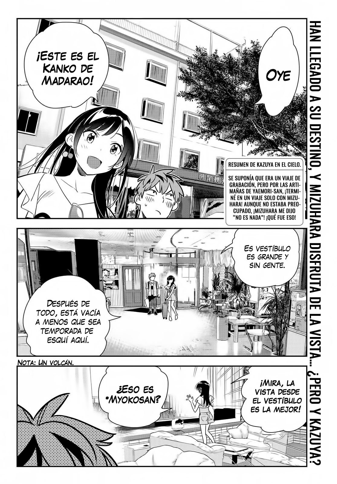 Kanojo, Okarishimasu Capitulo 135 página 3