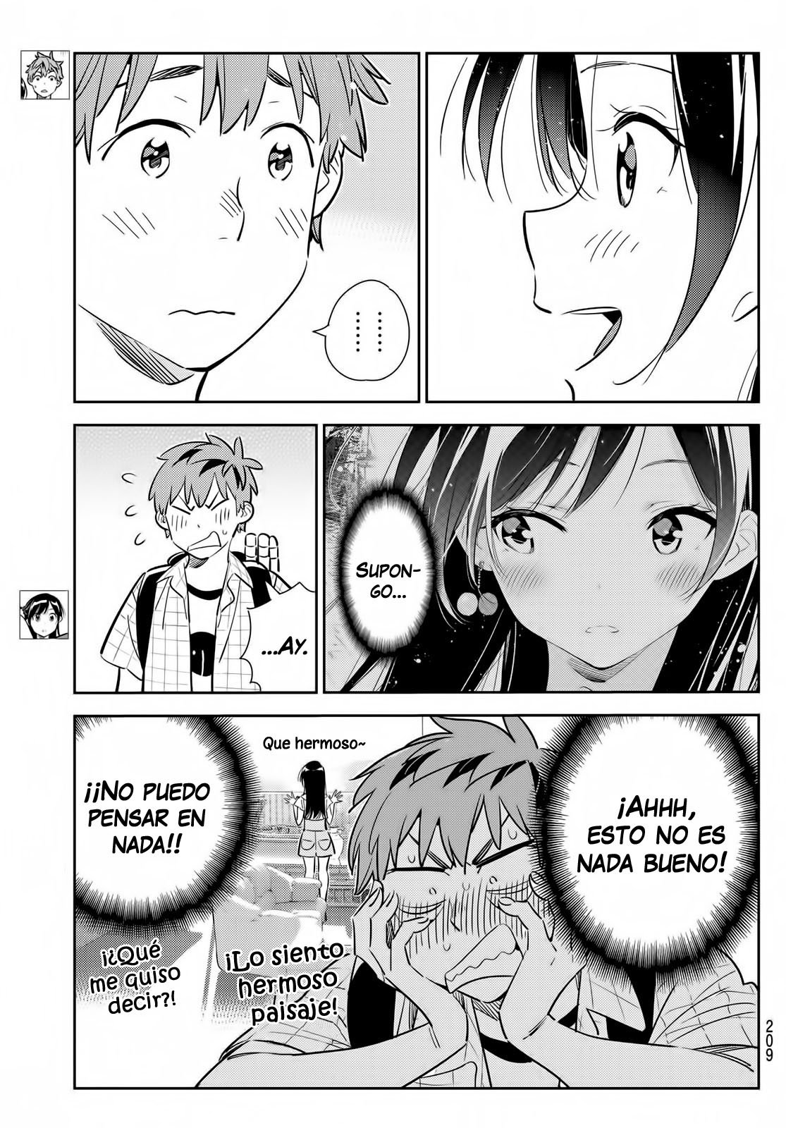 Kanojo, Okarishimasu Capitulo 135 página 4