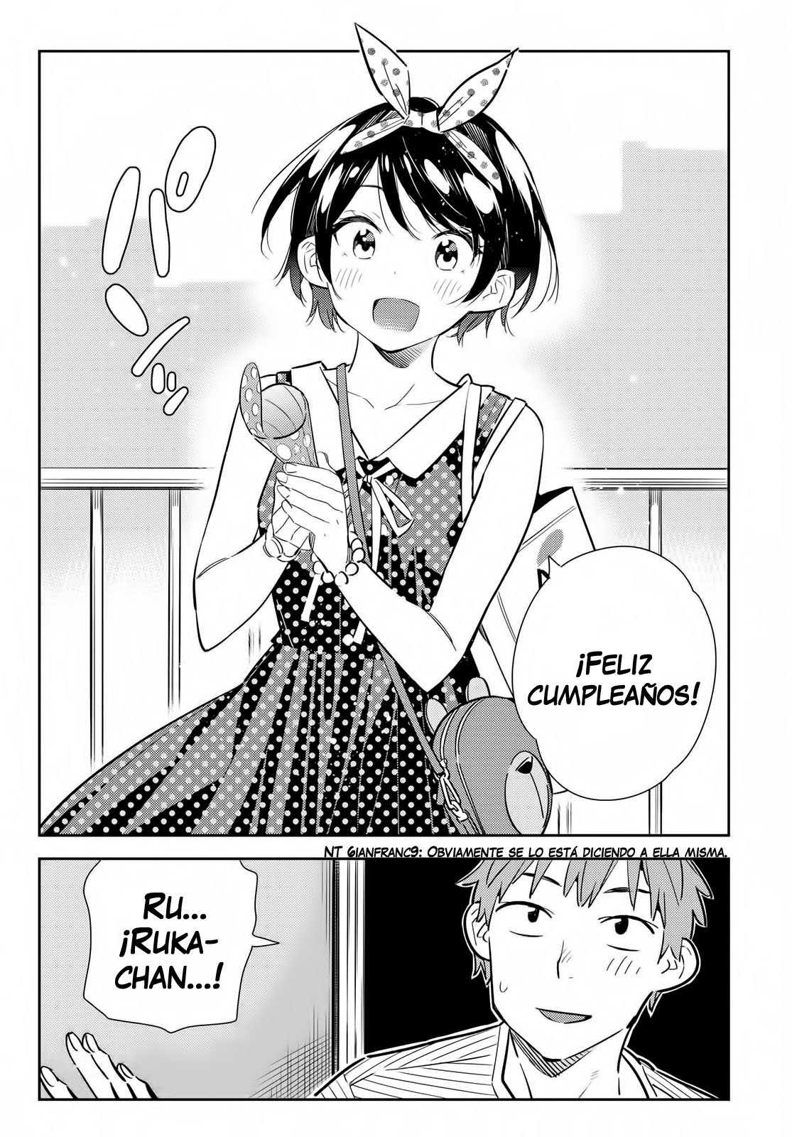 Kanojo, Okarishimasu Capitulo 139 página 3