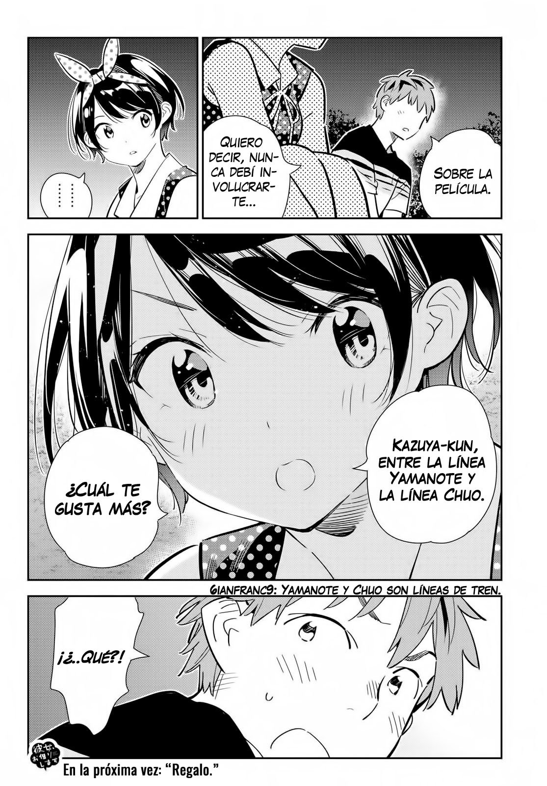Kanojo, Okarishimasu Capitulo 141 página 21