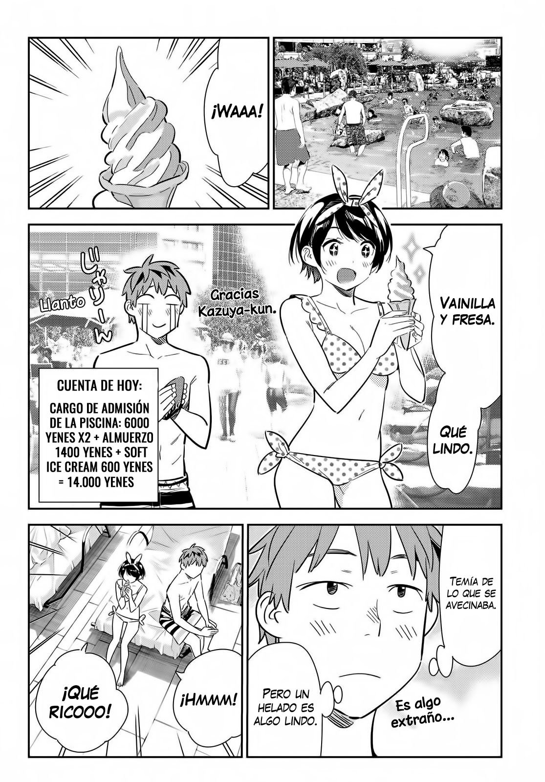 Kanojo, Okarishimasu Capitulo 141 página 4