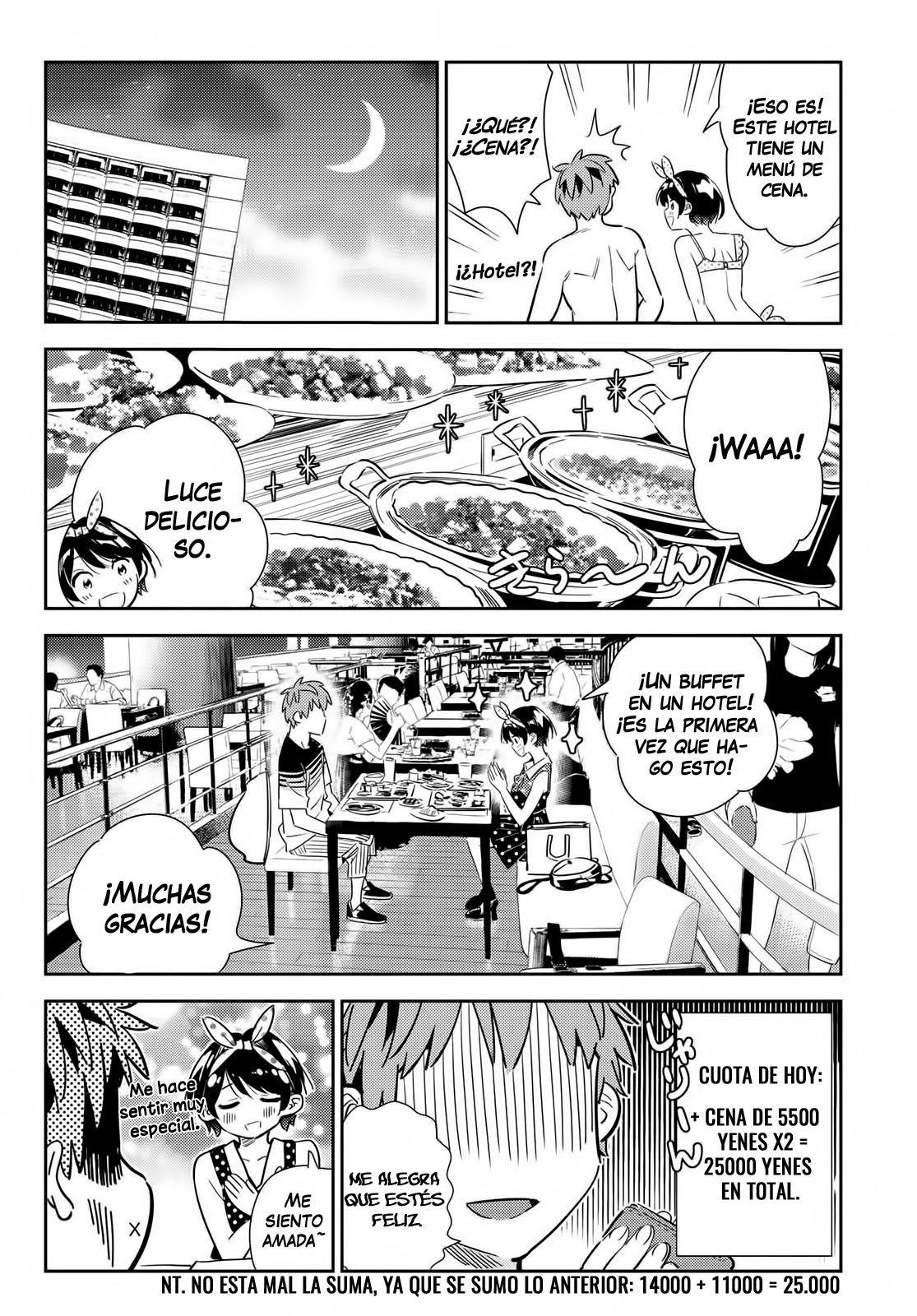 Kanojo, Okarishimasu Capitulo 141 página 6
