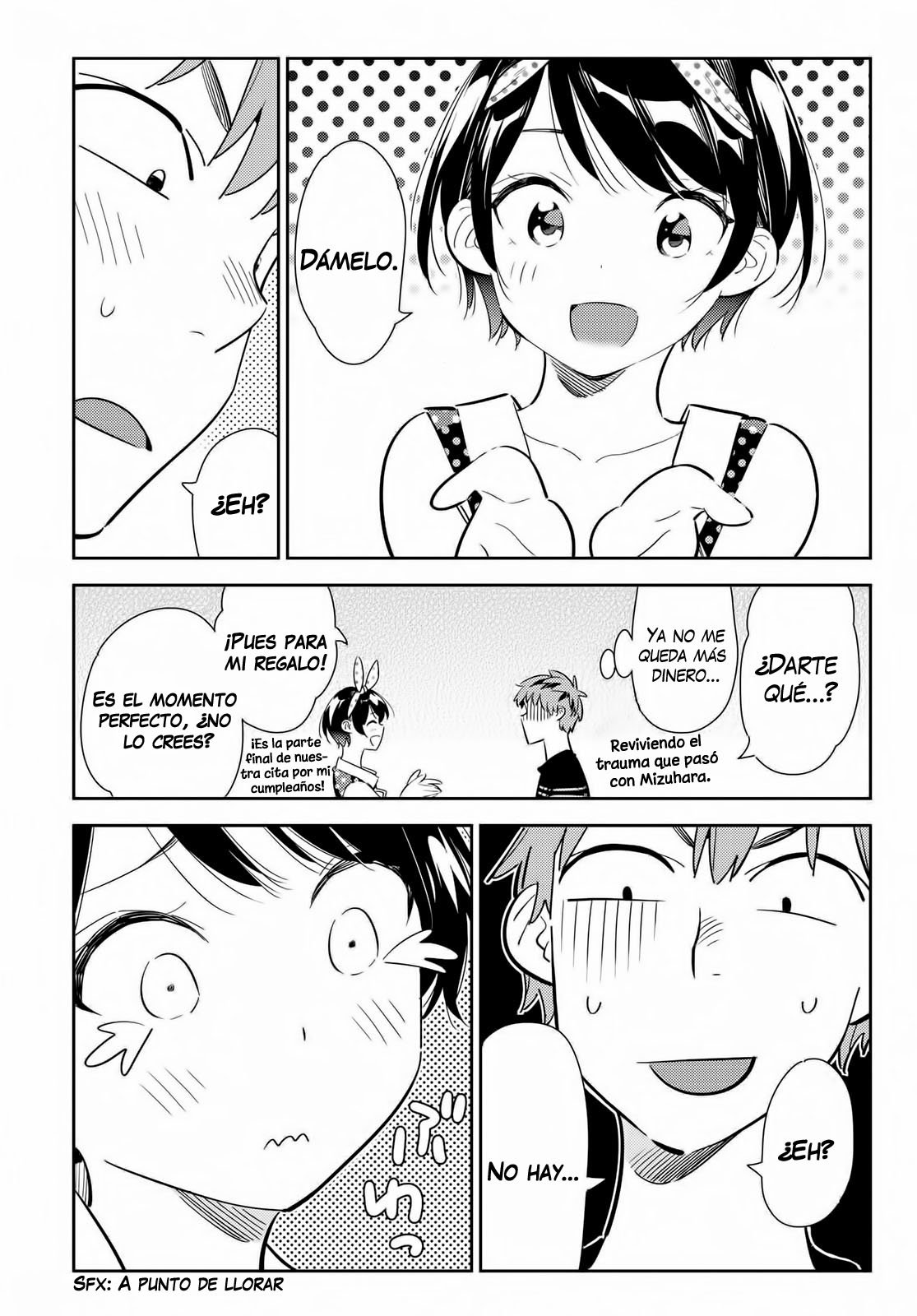 Kanojo, Okarishimasu Capitulo 141 página 9