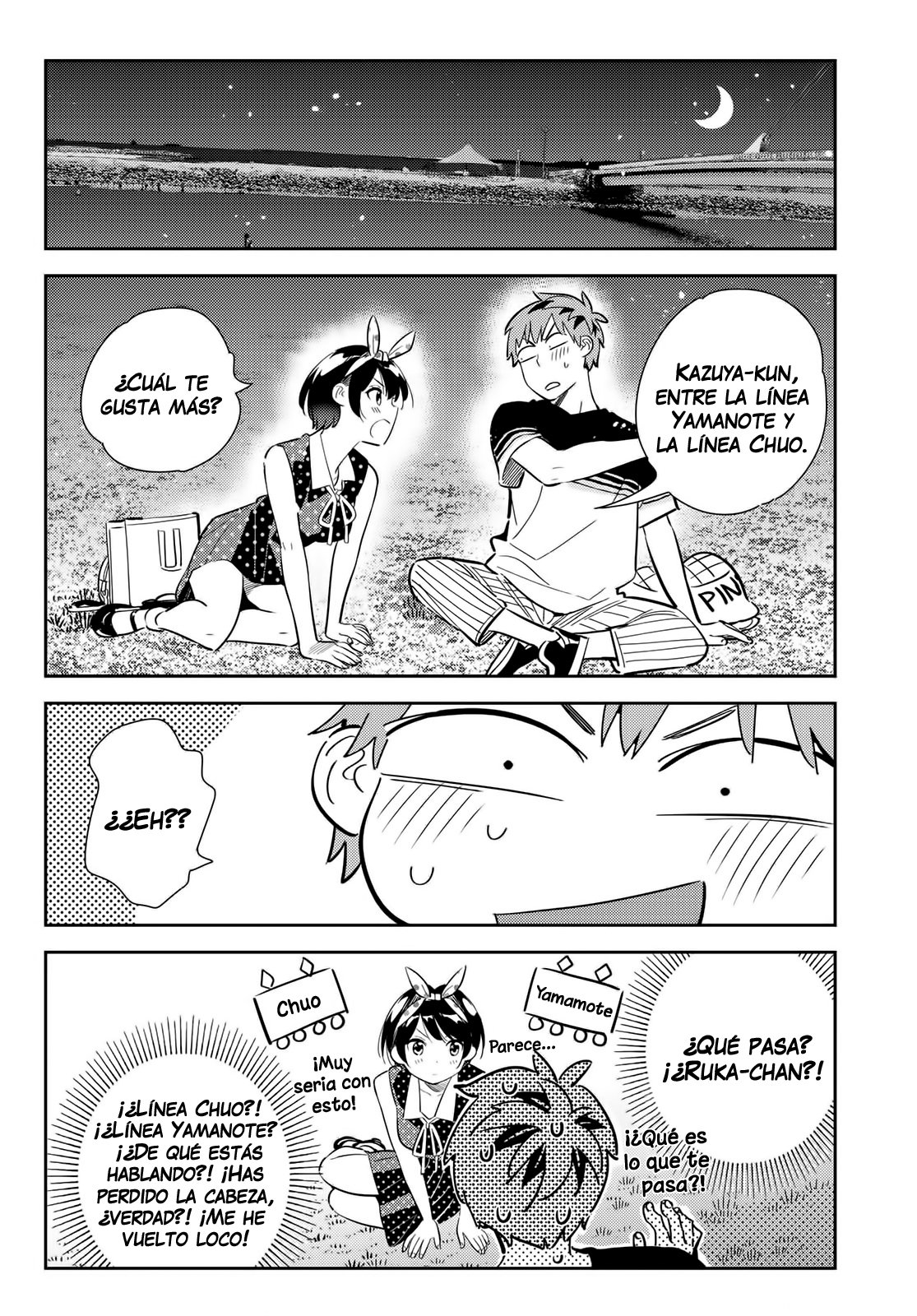 Kanojo, Okarishimasu Capitulo 142 página 3