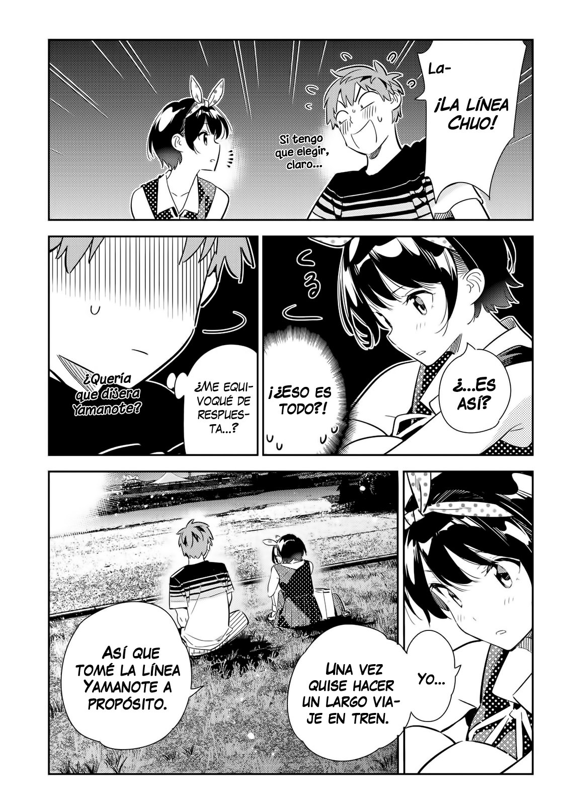 Kanojo, Okarishimasu Capitulo 142 página 4