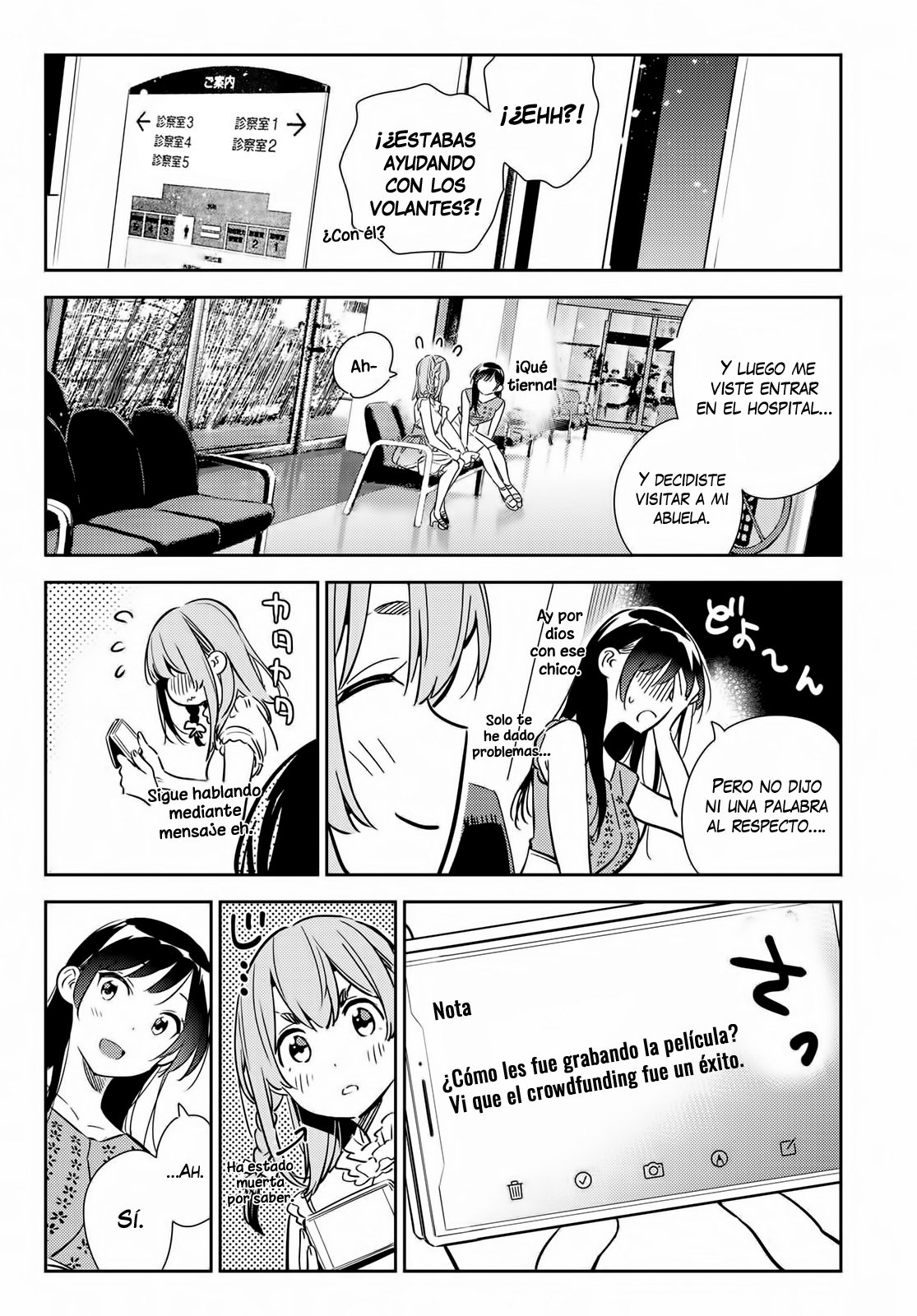 Kanojo, Okarishimasu Capitulo 143 página 10