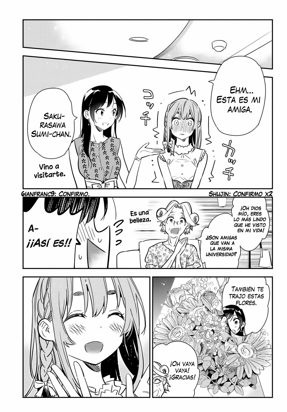 Kanojo, Okarishimasu Capitulo 143 página 16