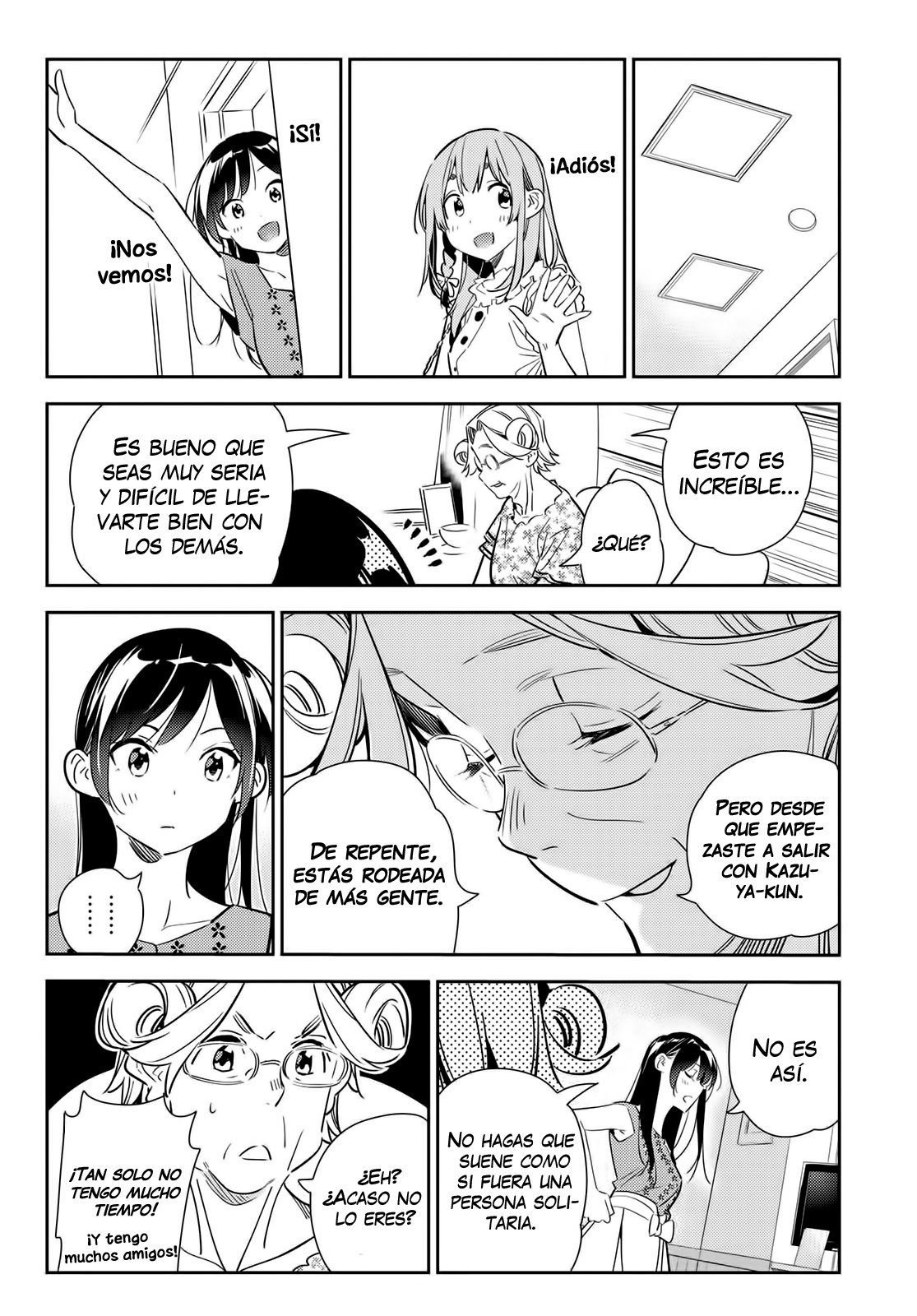 Kanojo, Okarishimasu Capitulo 143 página 17