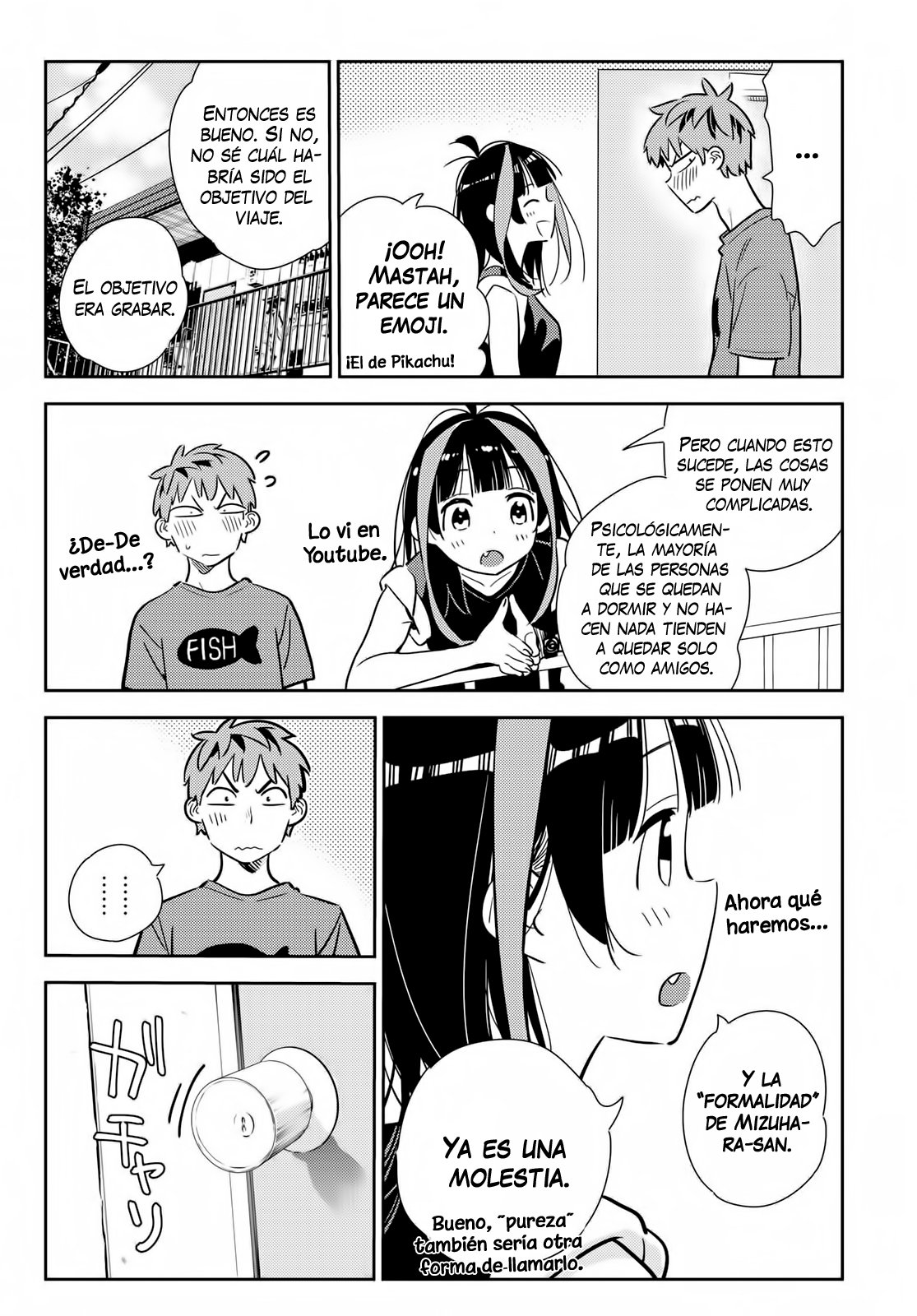 Kanojo, Okarishimasu Capitulo 144 página 10