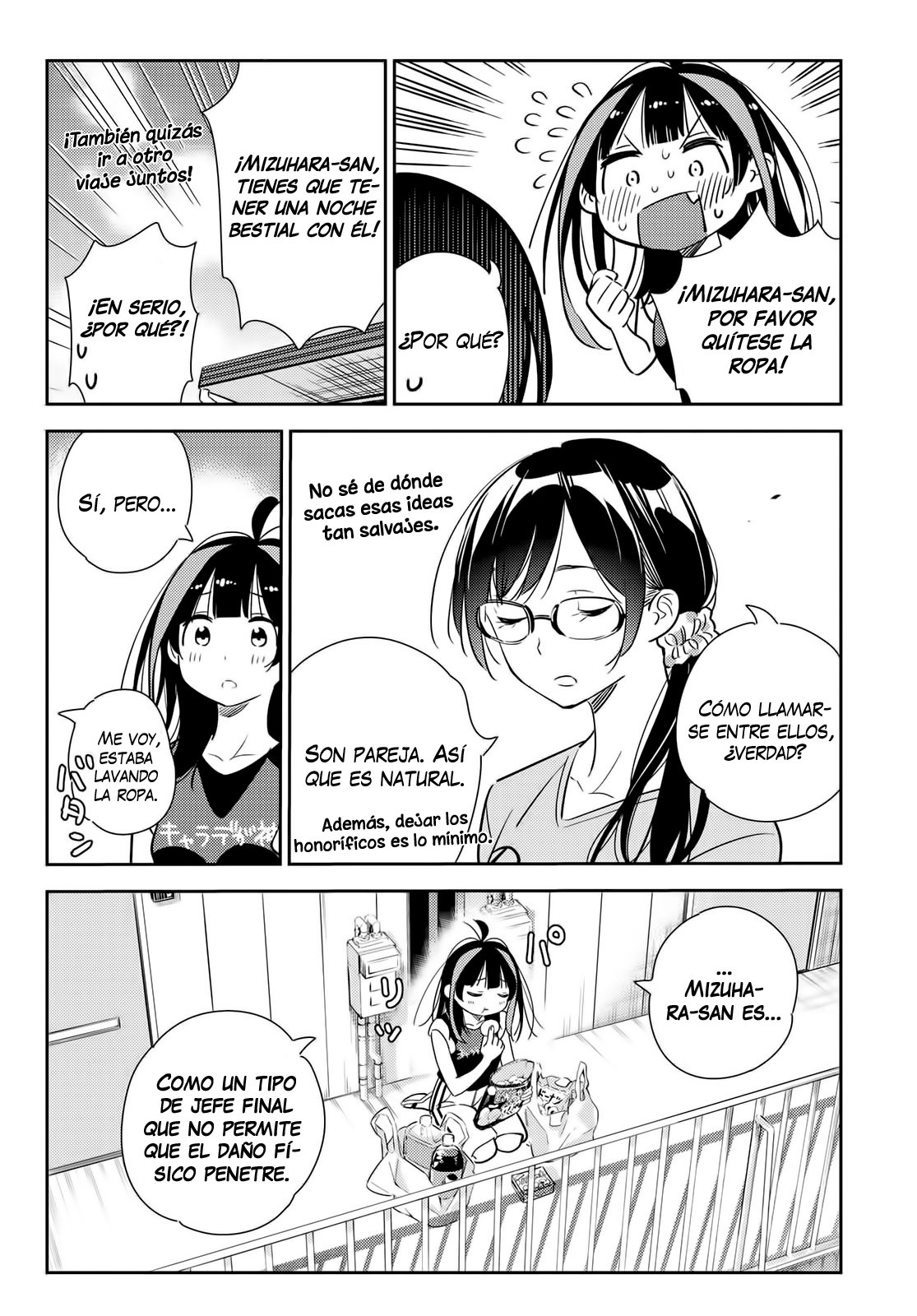 Kanojo, Okarishimasu Capitulo 144 página 18
