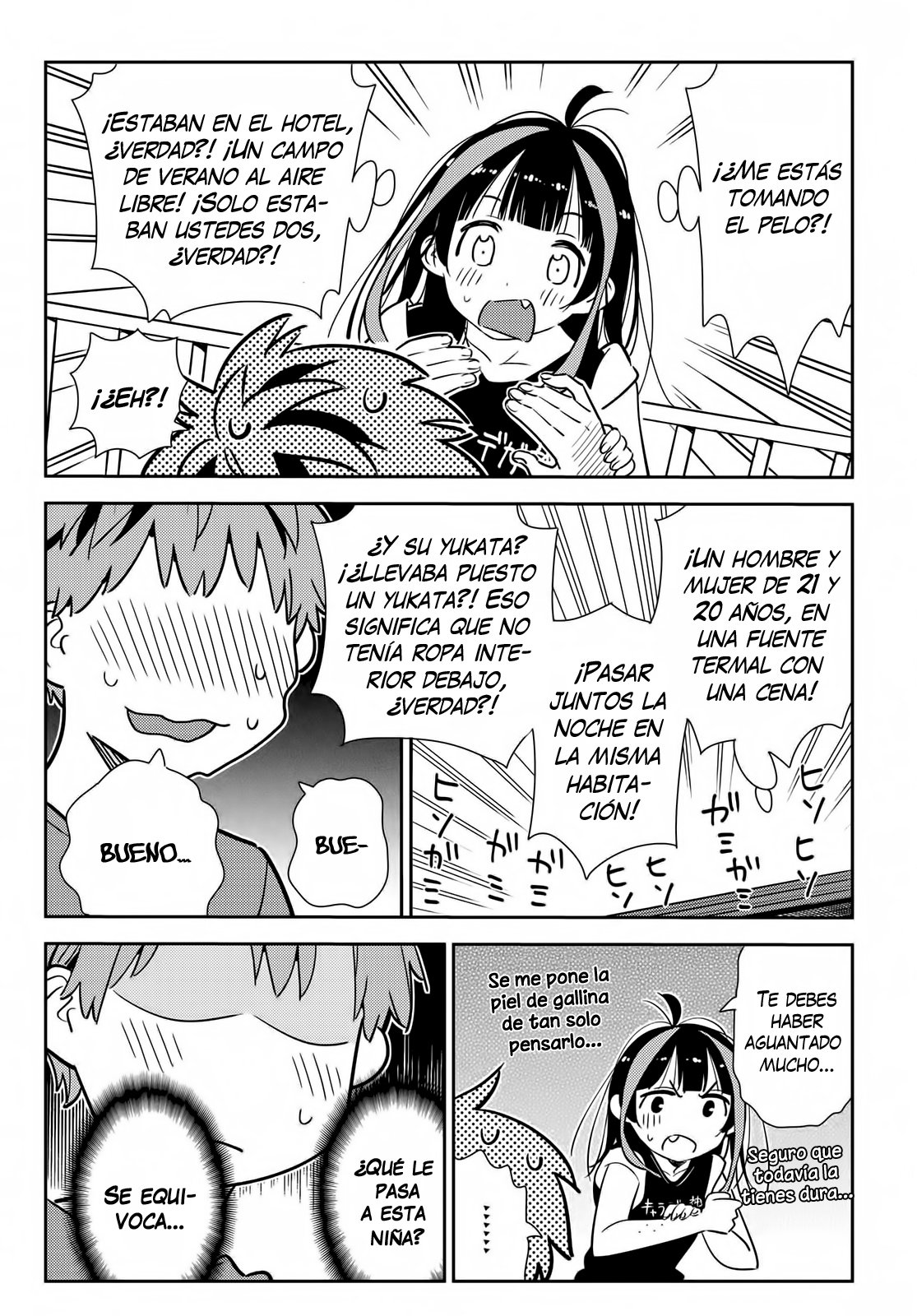 Kanojo, Okarishimasu Capitulo 144 página 8